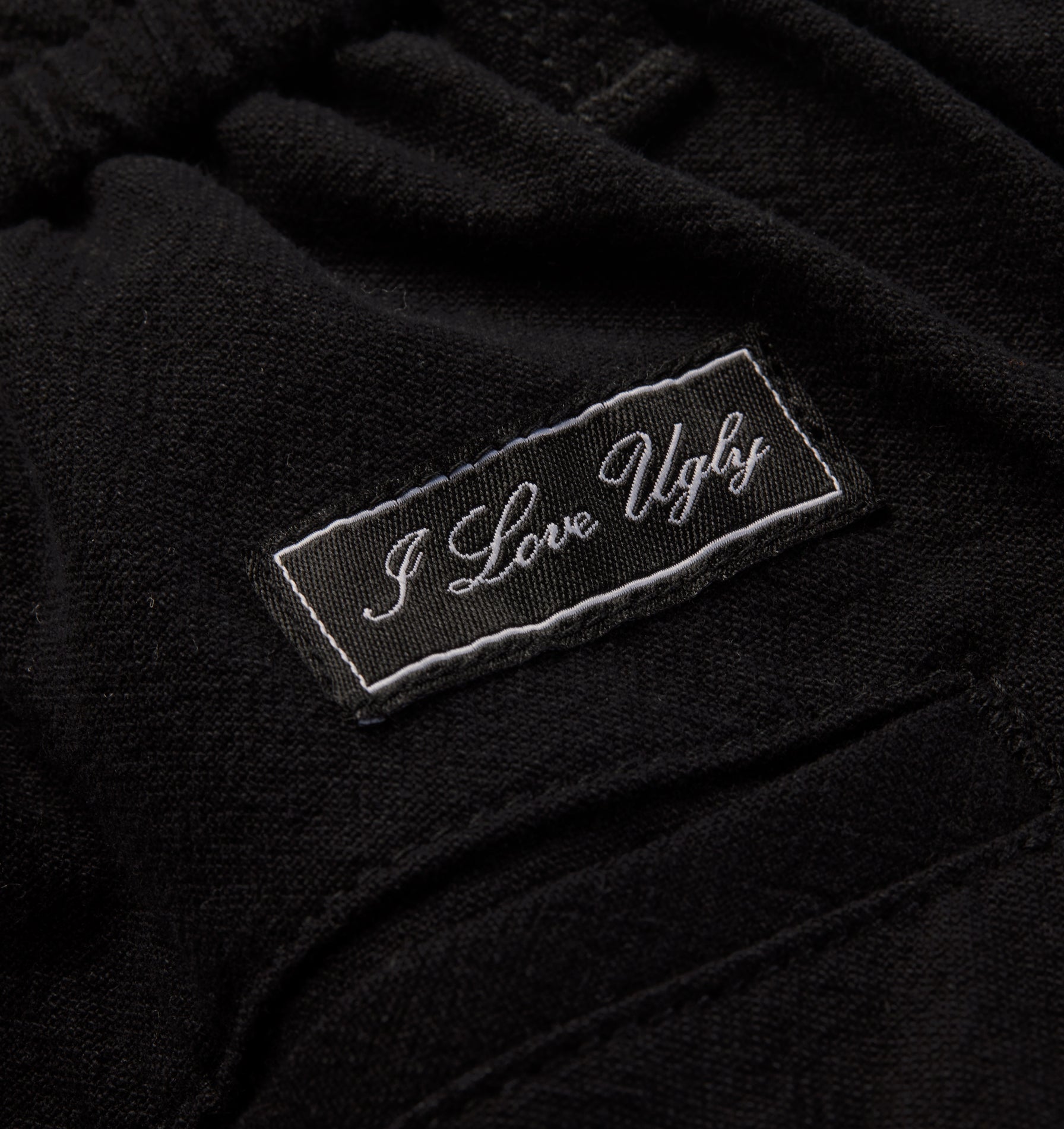 Linen Devin Pant - Black