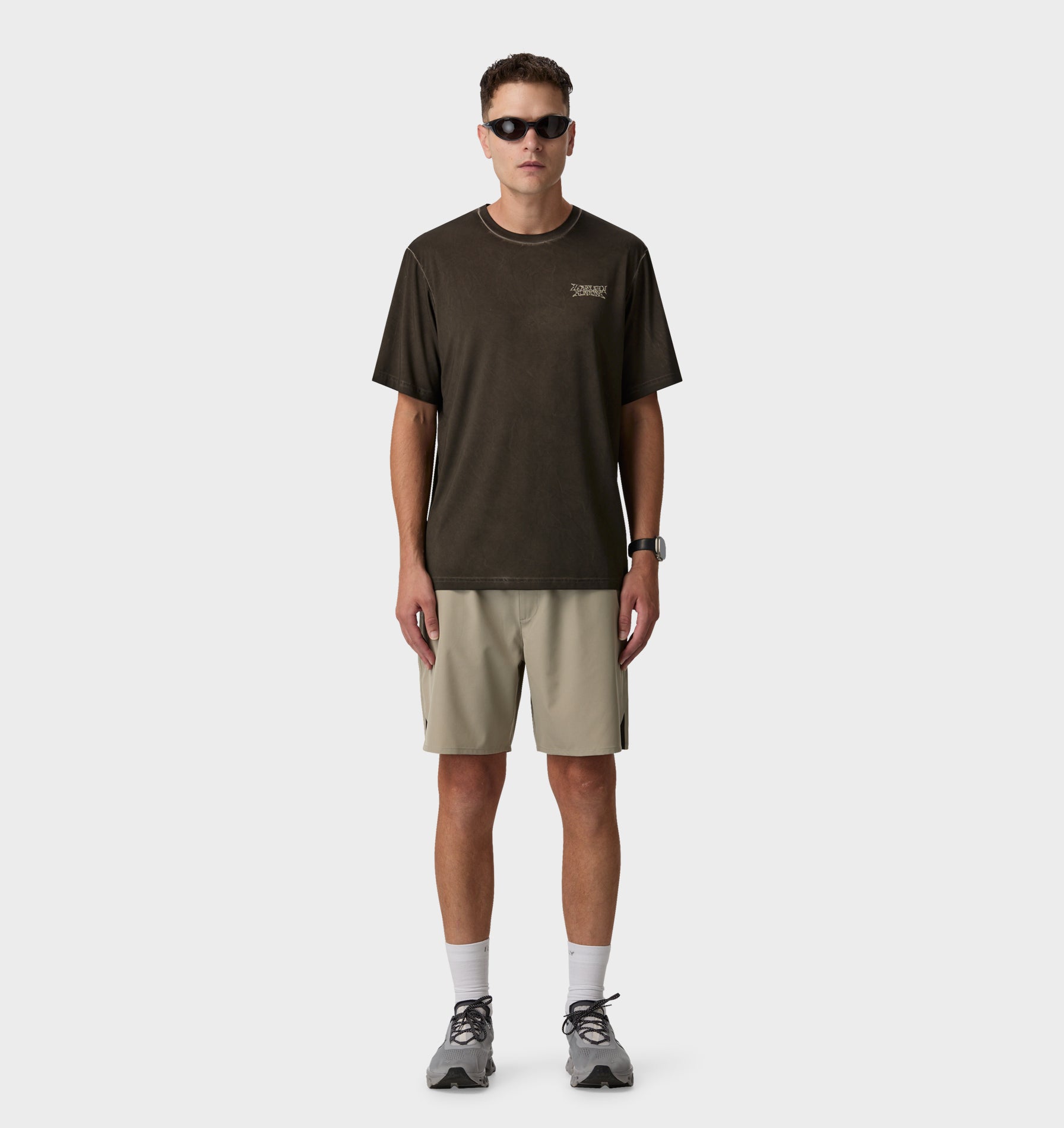 Liquified Active Classic Tee - Washed Espresso
