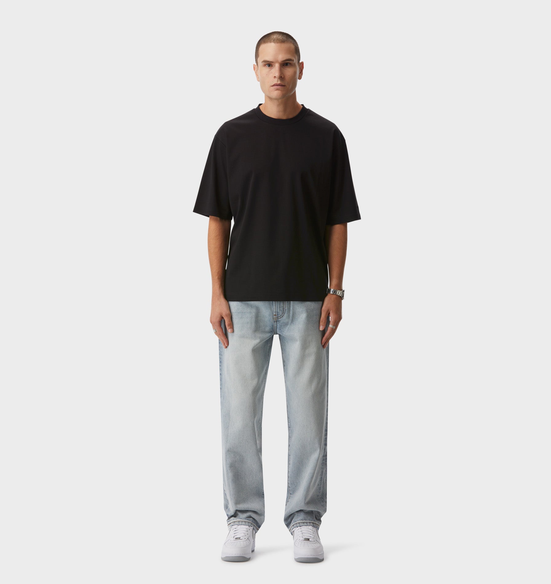 Webster Straight Denim - Light Vintage Blue