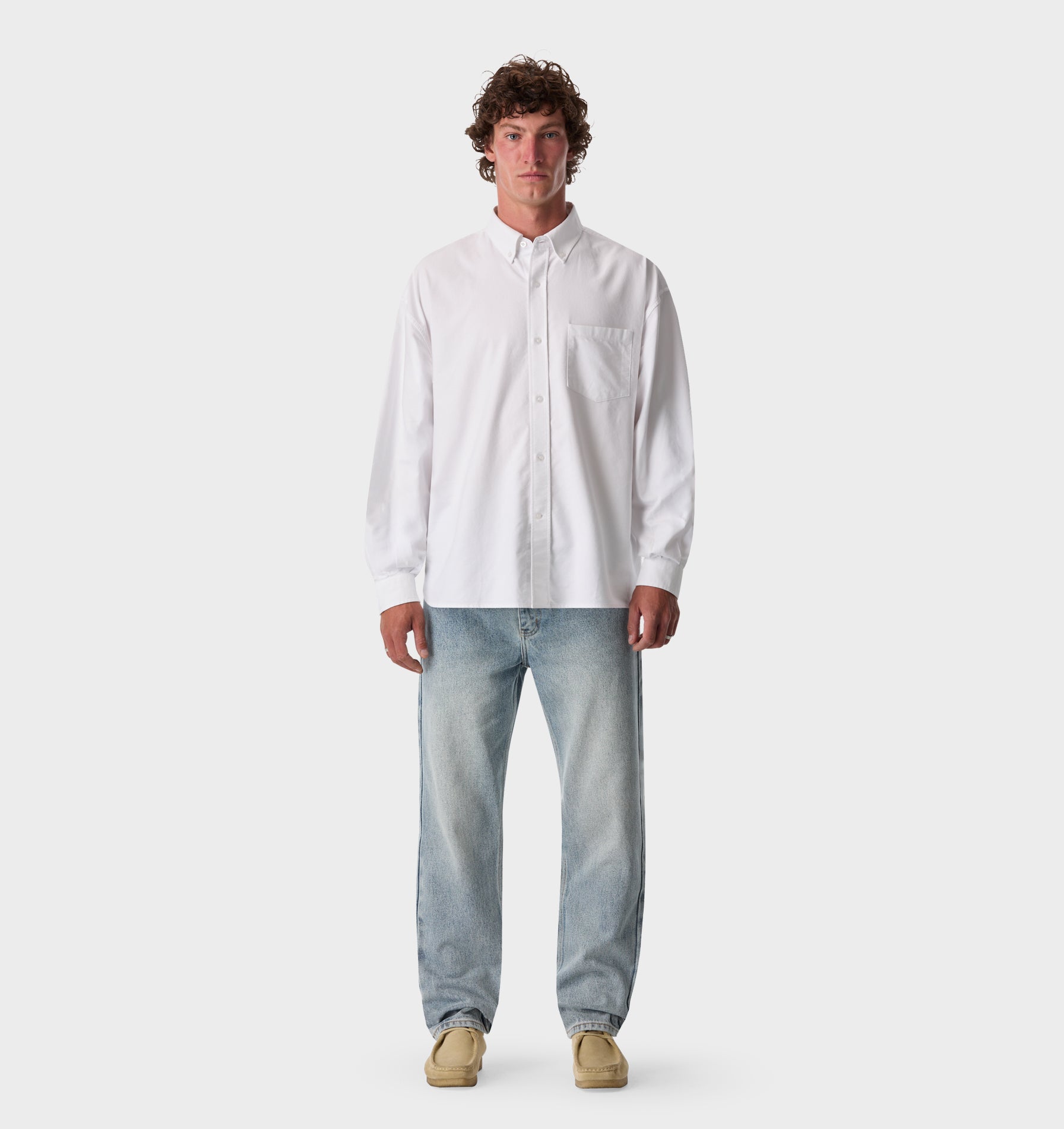 Kingston Oversized Shirt - White