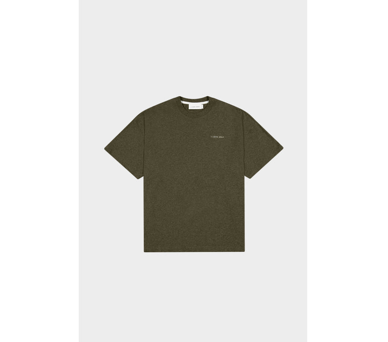 Box Tee - Forest Green Marle