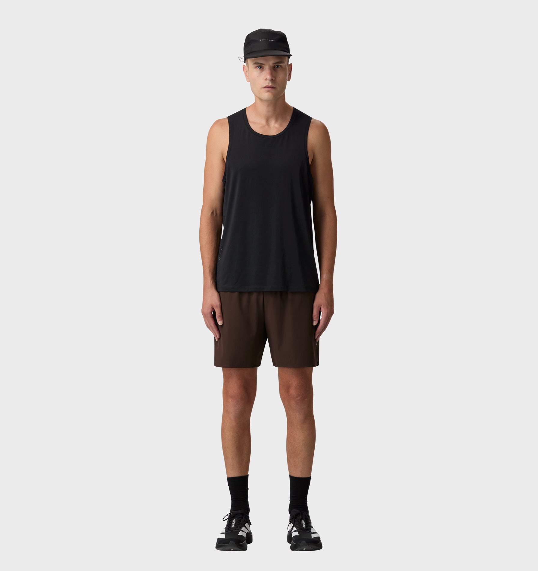 Active 5 Inch Core Short - Espresso
