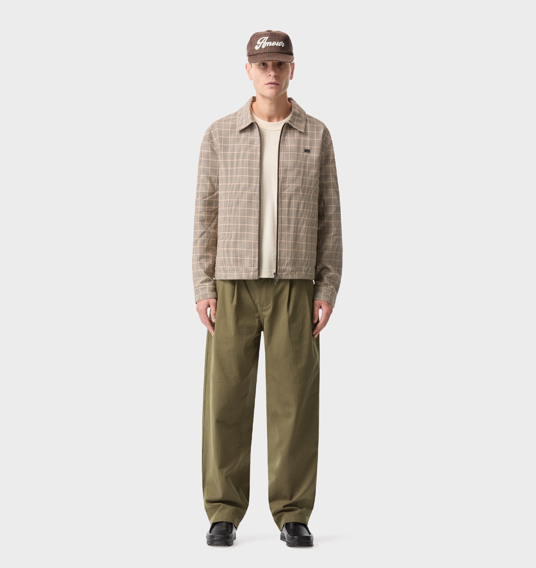Poker Jacket - Brown Check