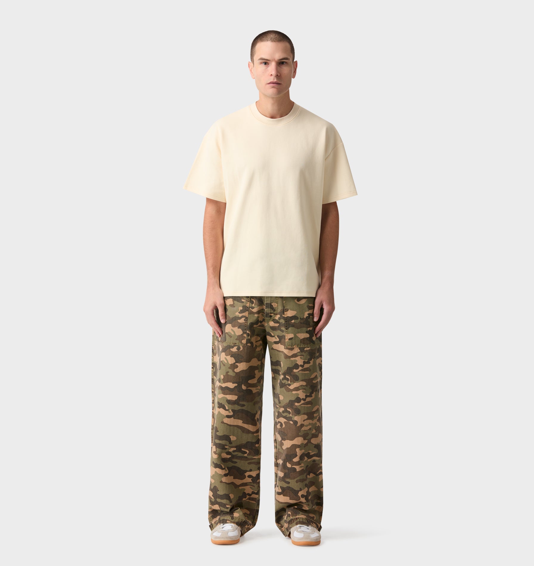 Pique Heavy Box Tee 2.0 - Off White