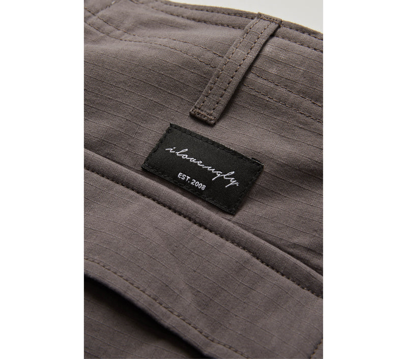 Straight Cargo Pant - Charcoal