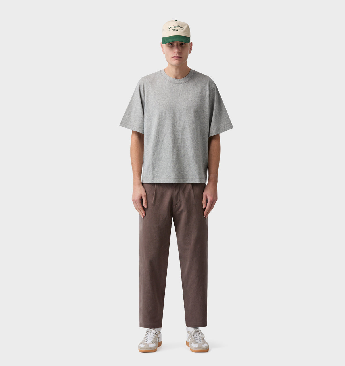 Linen Kobe Pant - Mushroom