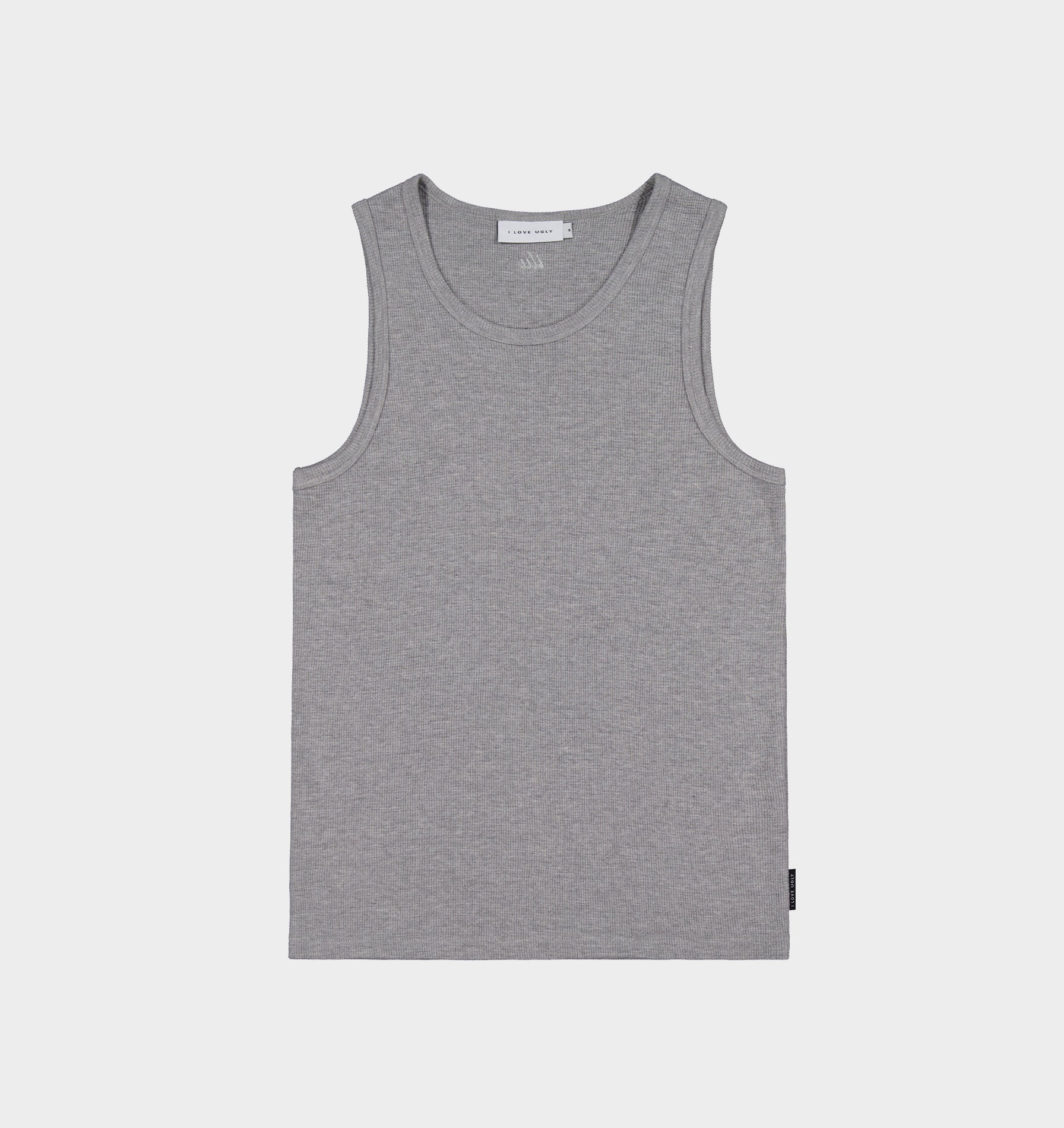 Waffle Tank Top - Vintage Grey