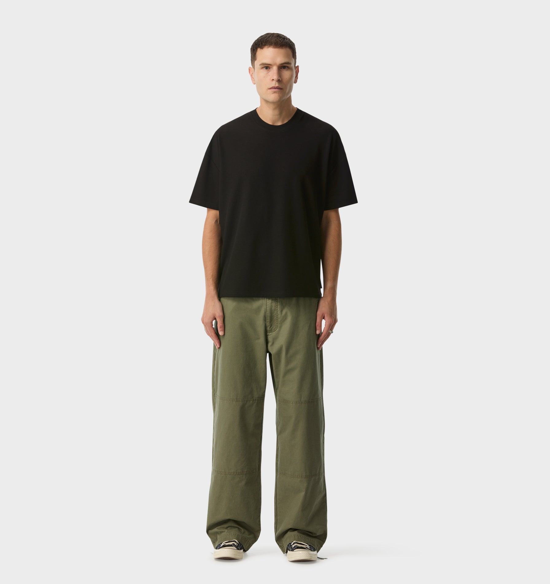 Waffle Lewi Tee - Black