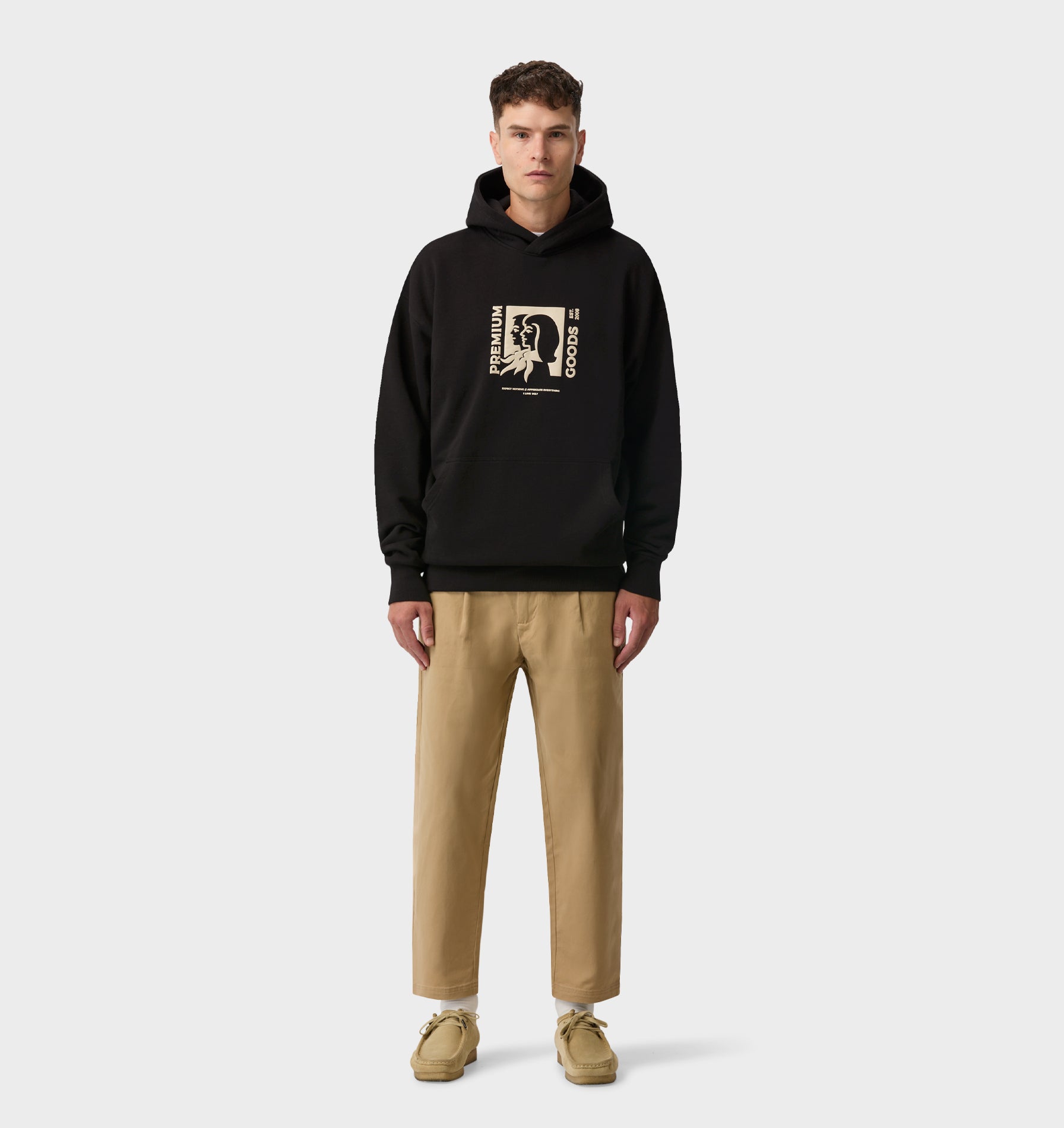 Expect Nothing Box Hood 2.0 - Black