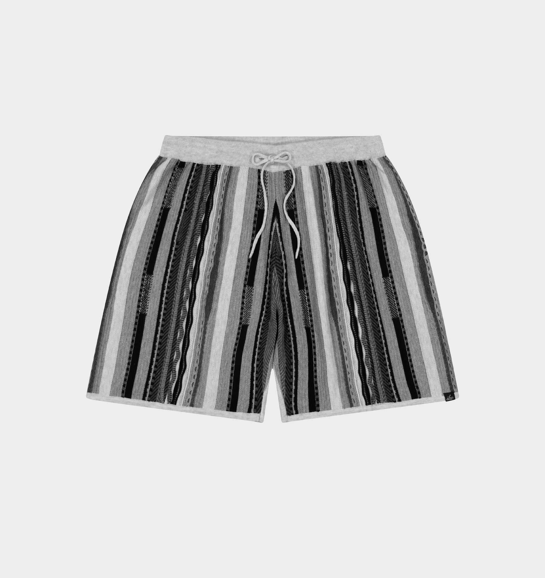 Multi Knit Short - Charcoal Grey