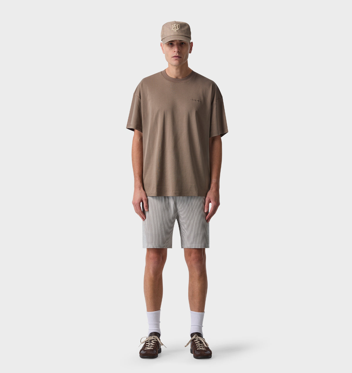 Everyday Short - White/Black Stripe