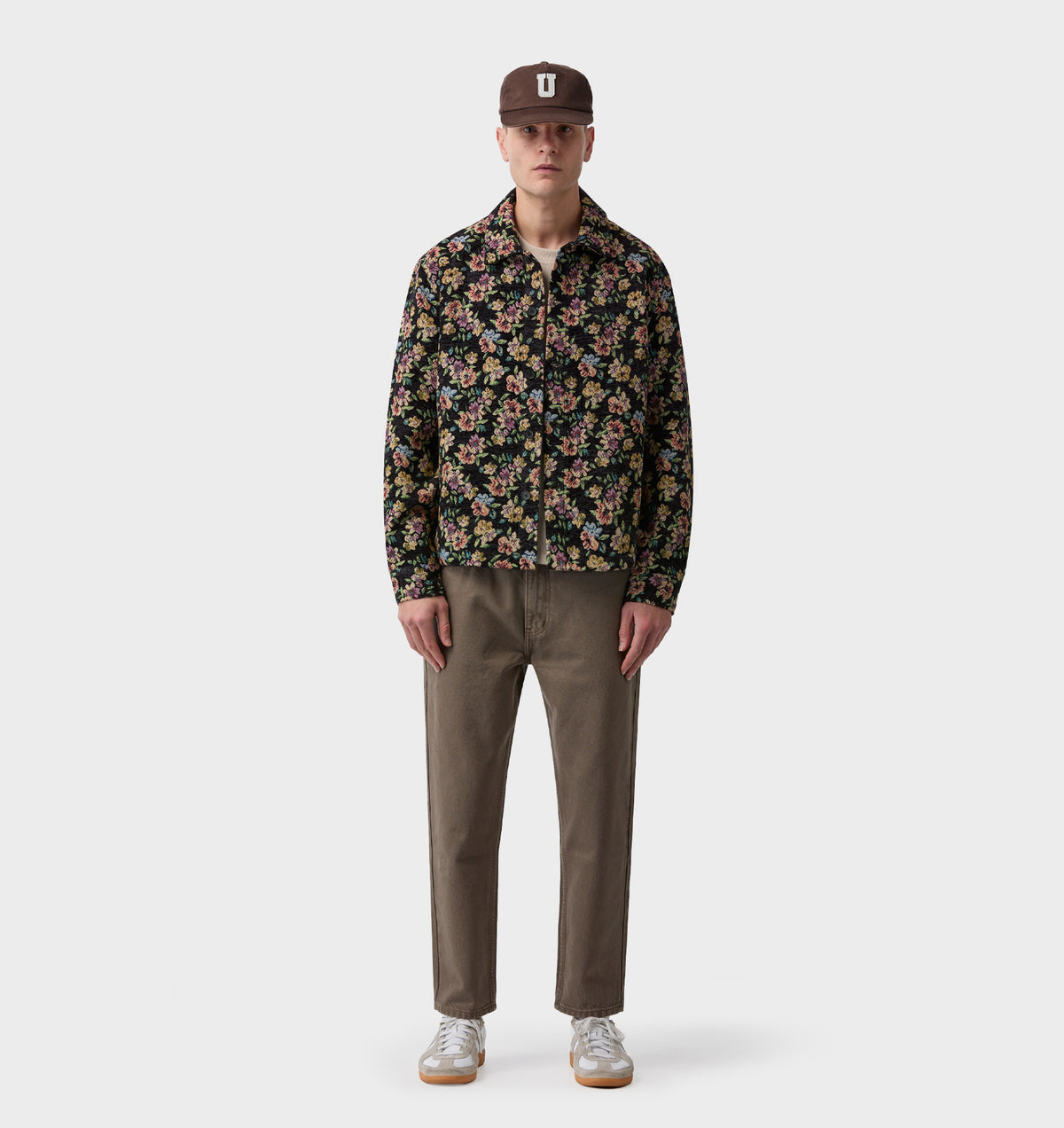 Floral Overshirt - Dark Floral