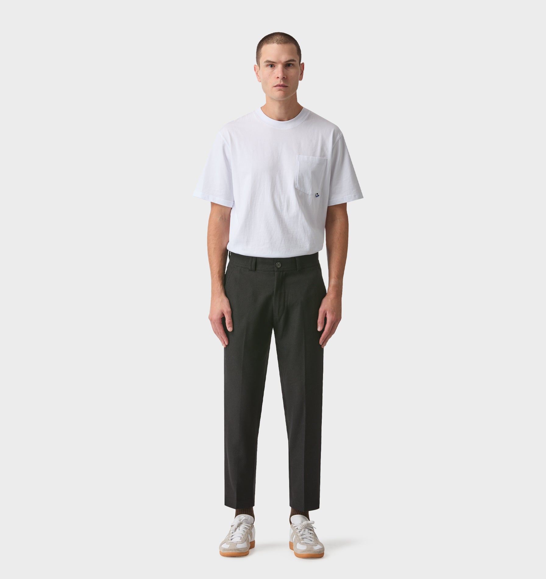 Slim Kobe Pant - Regular - Black Wool