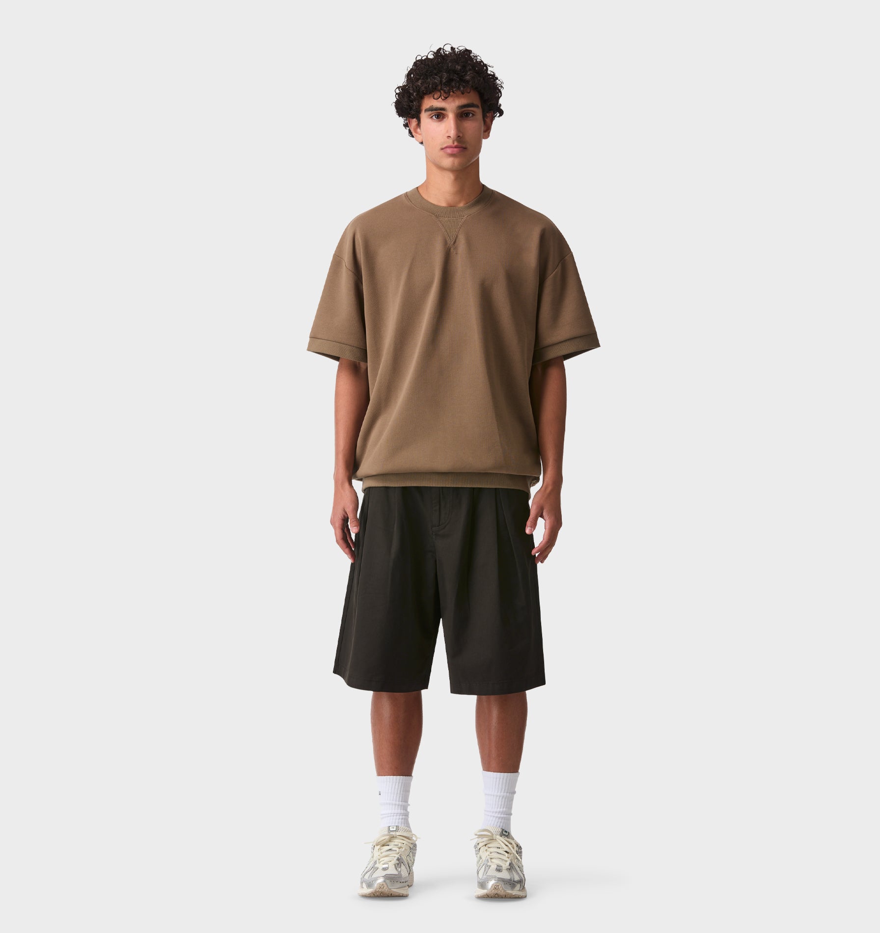 Heavy Cuff Box Tee - Elk