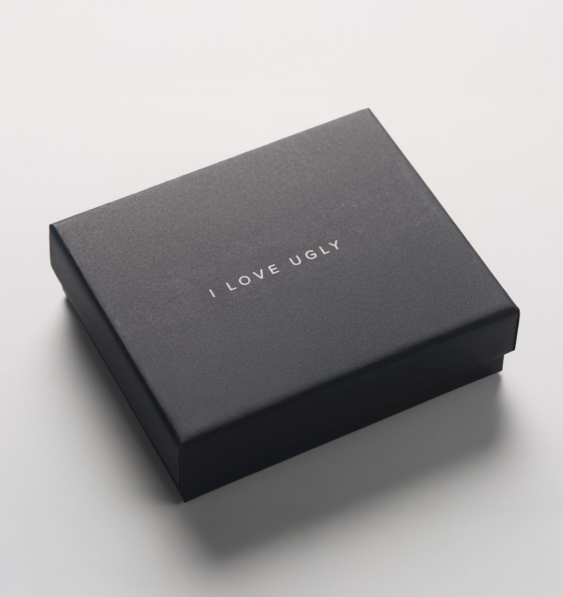 Leather Bi-Fold Wallet - Black Croc