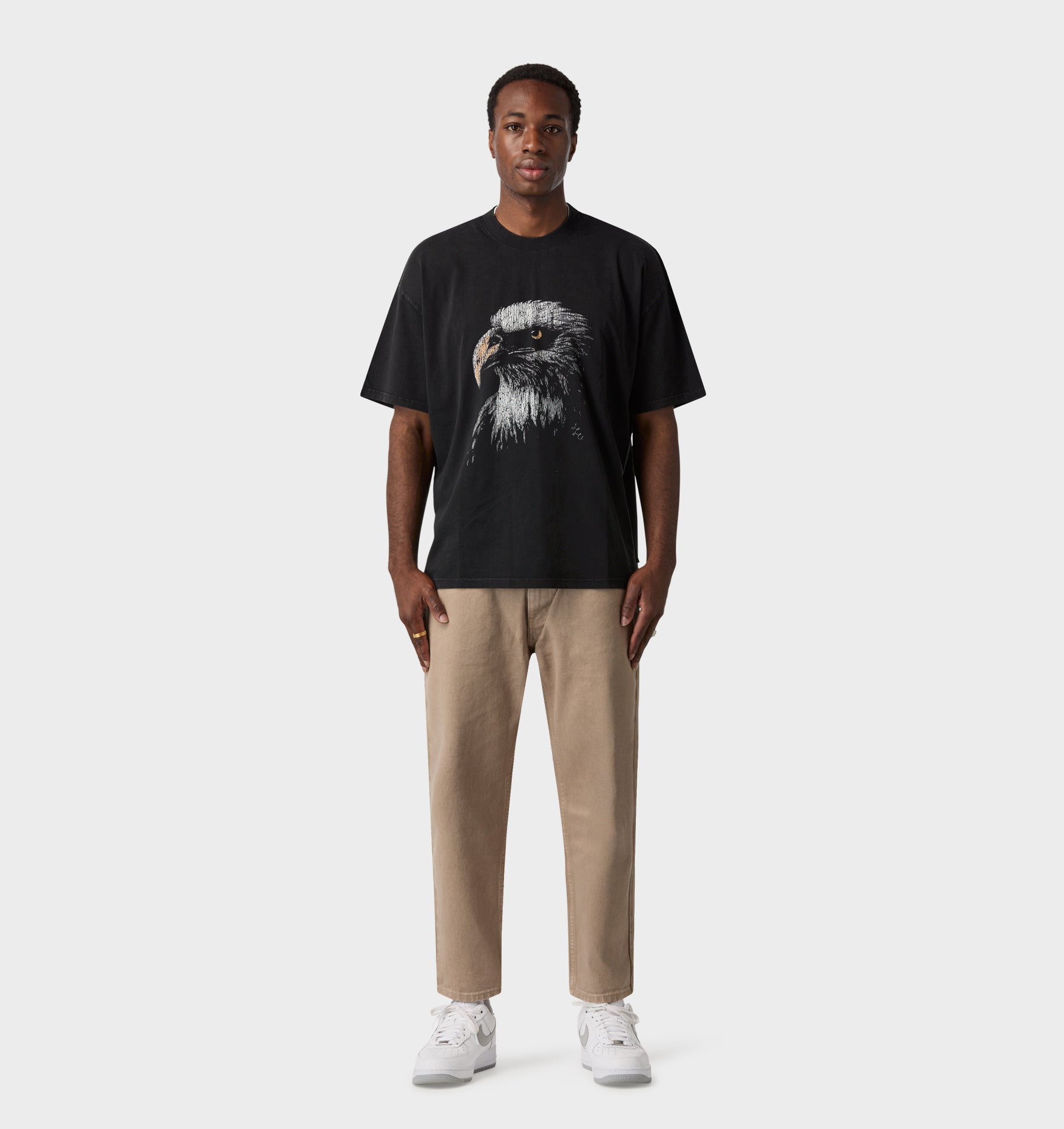 Eagle Box Tee 2.0 - Vintage Black