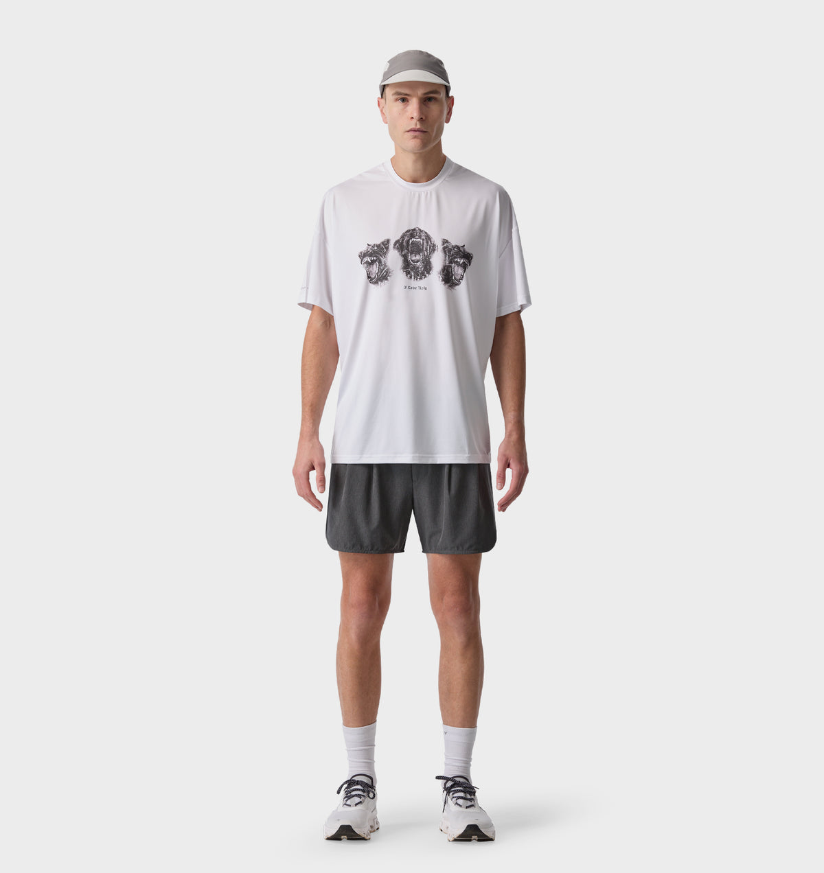 Dogs Active Box Tee - White