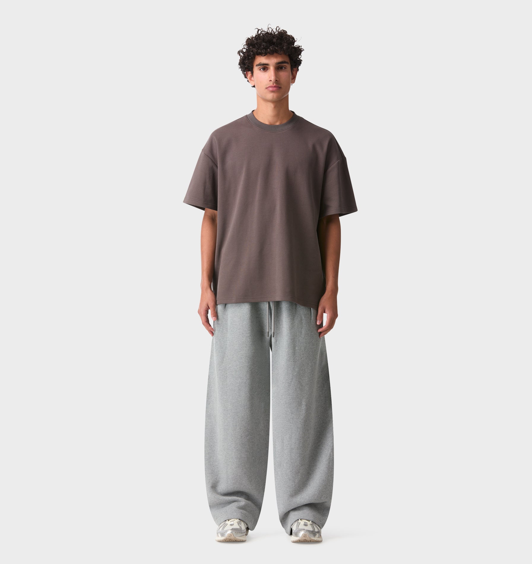 Balloon Trackie - Grey Marle