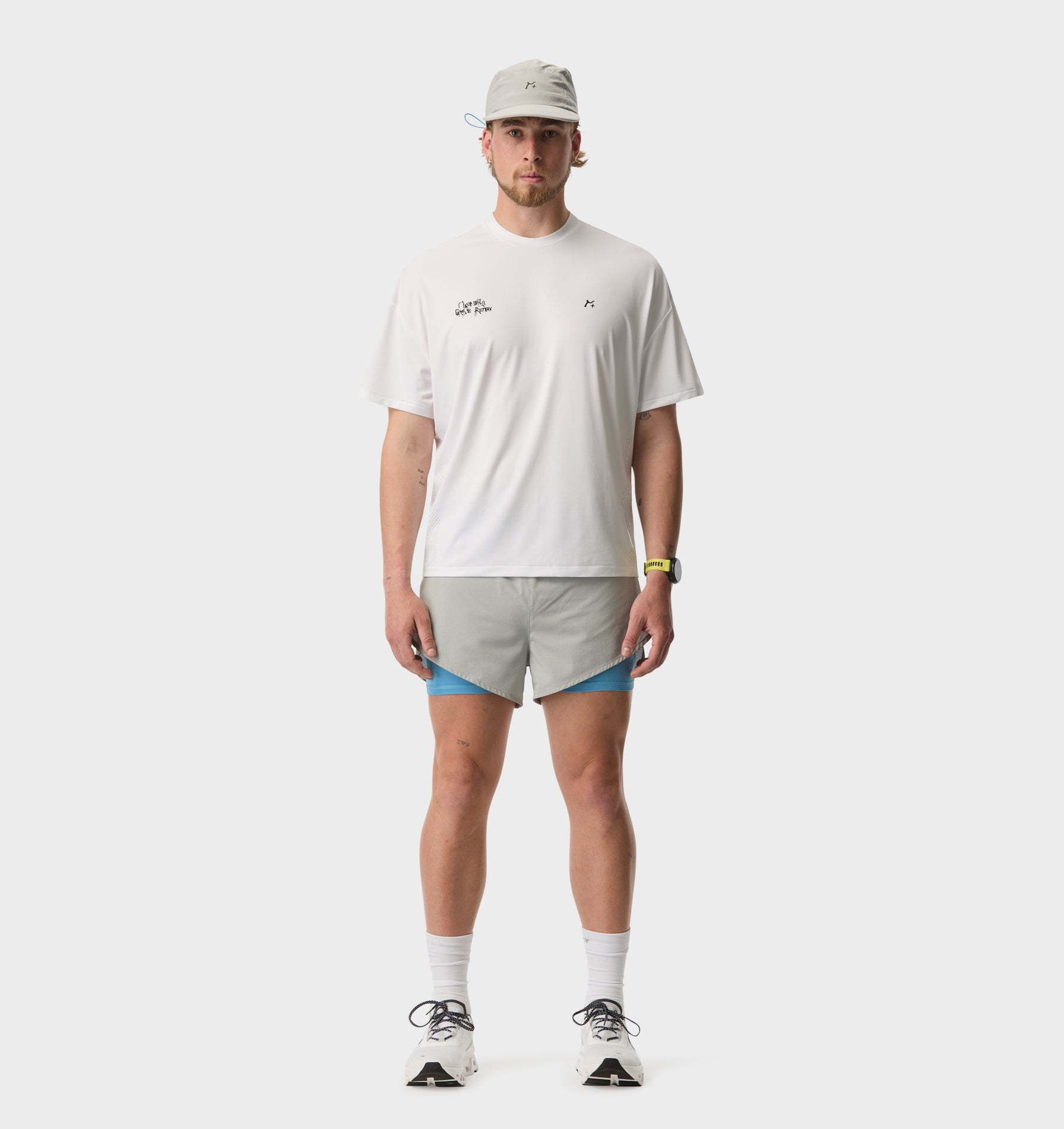 GR X ILU Active Lewi Tee - White