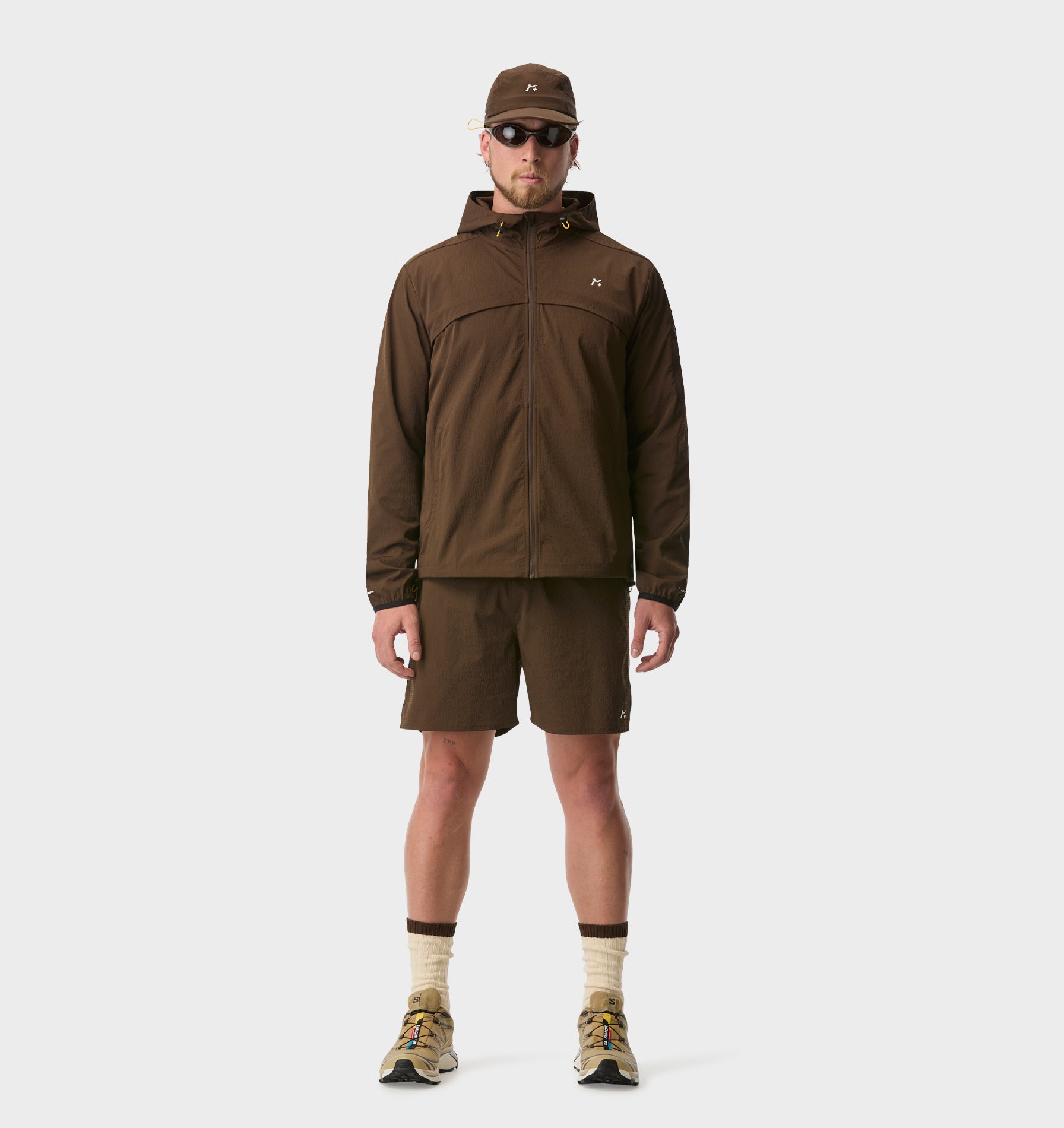 GR X ILU Active Windbreaker - Brown