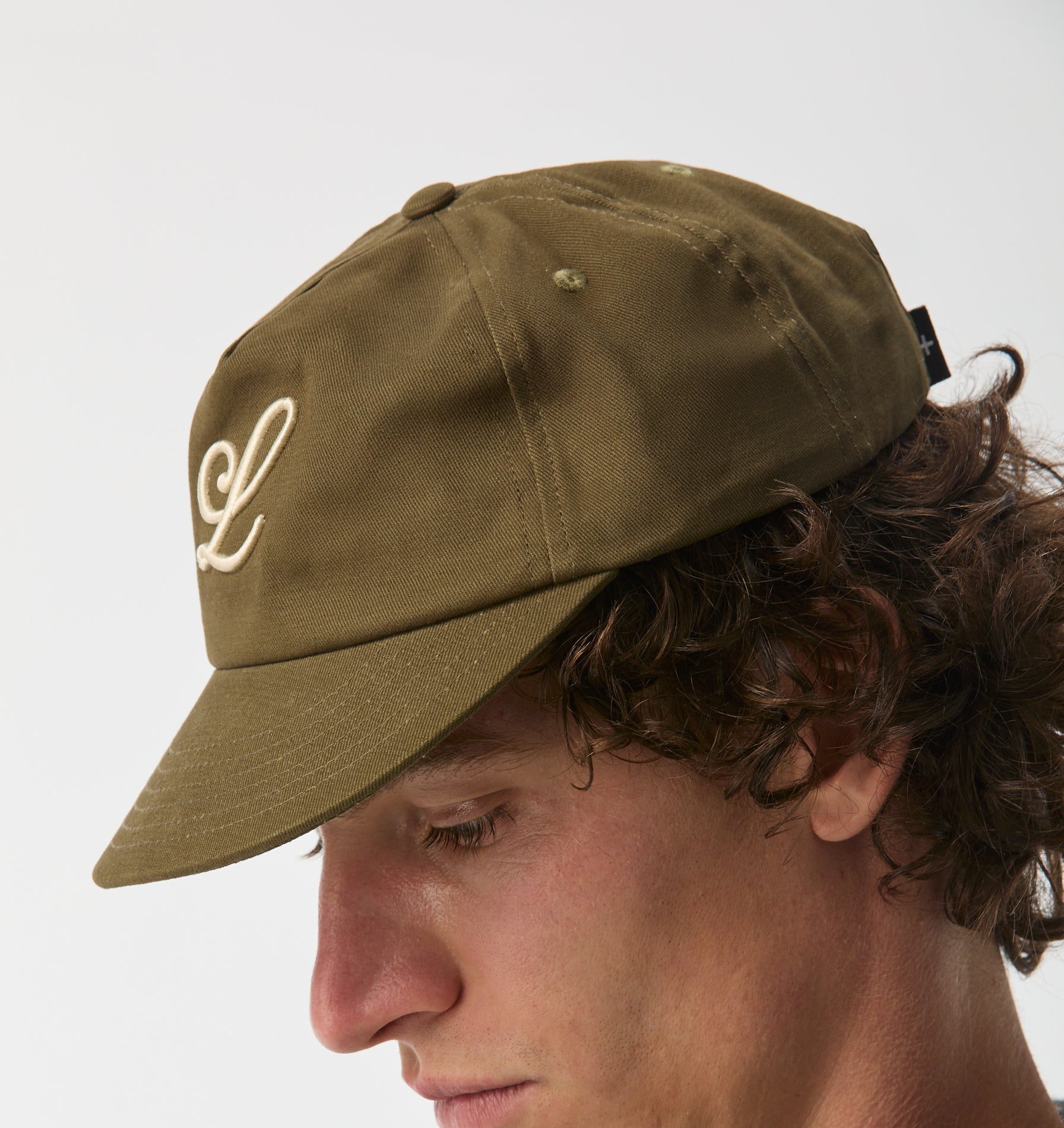 Beau Letter Cap - Khaki