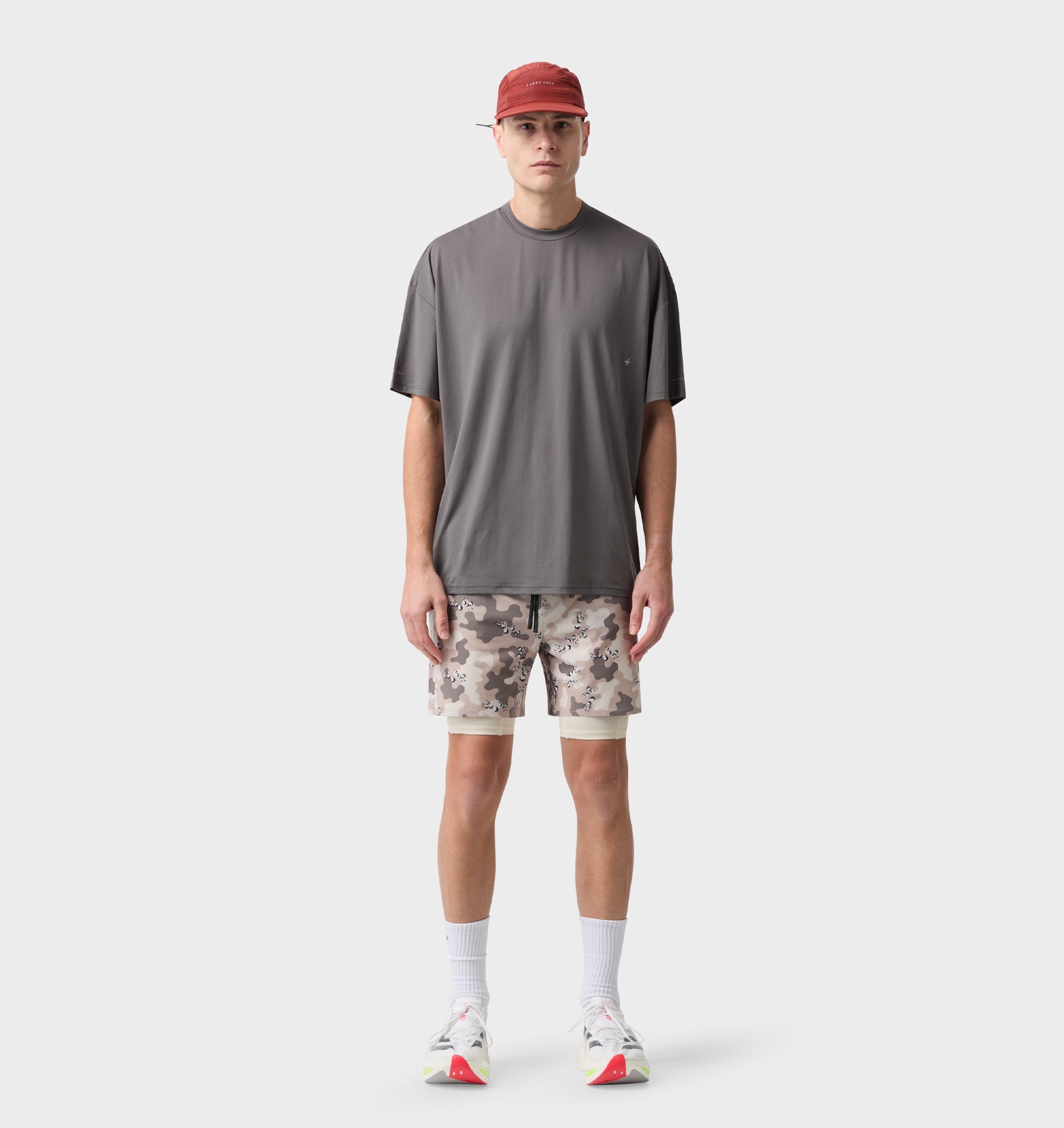 Performance 2 in 1 Short - Desert Camo