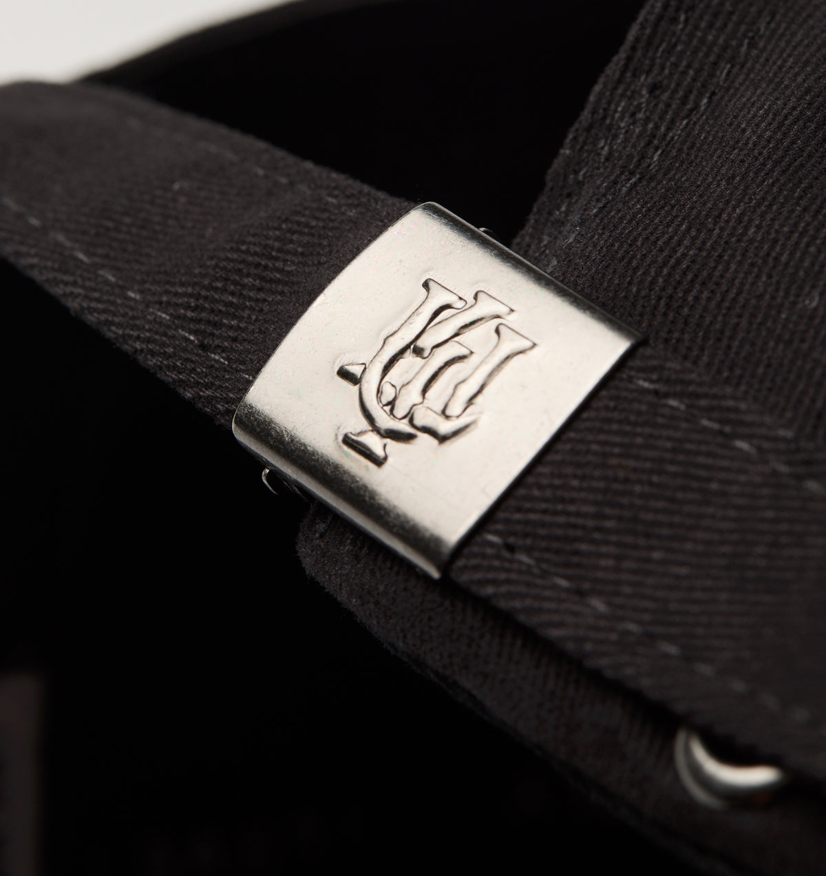 Lennox Monogram Cap - Black