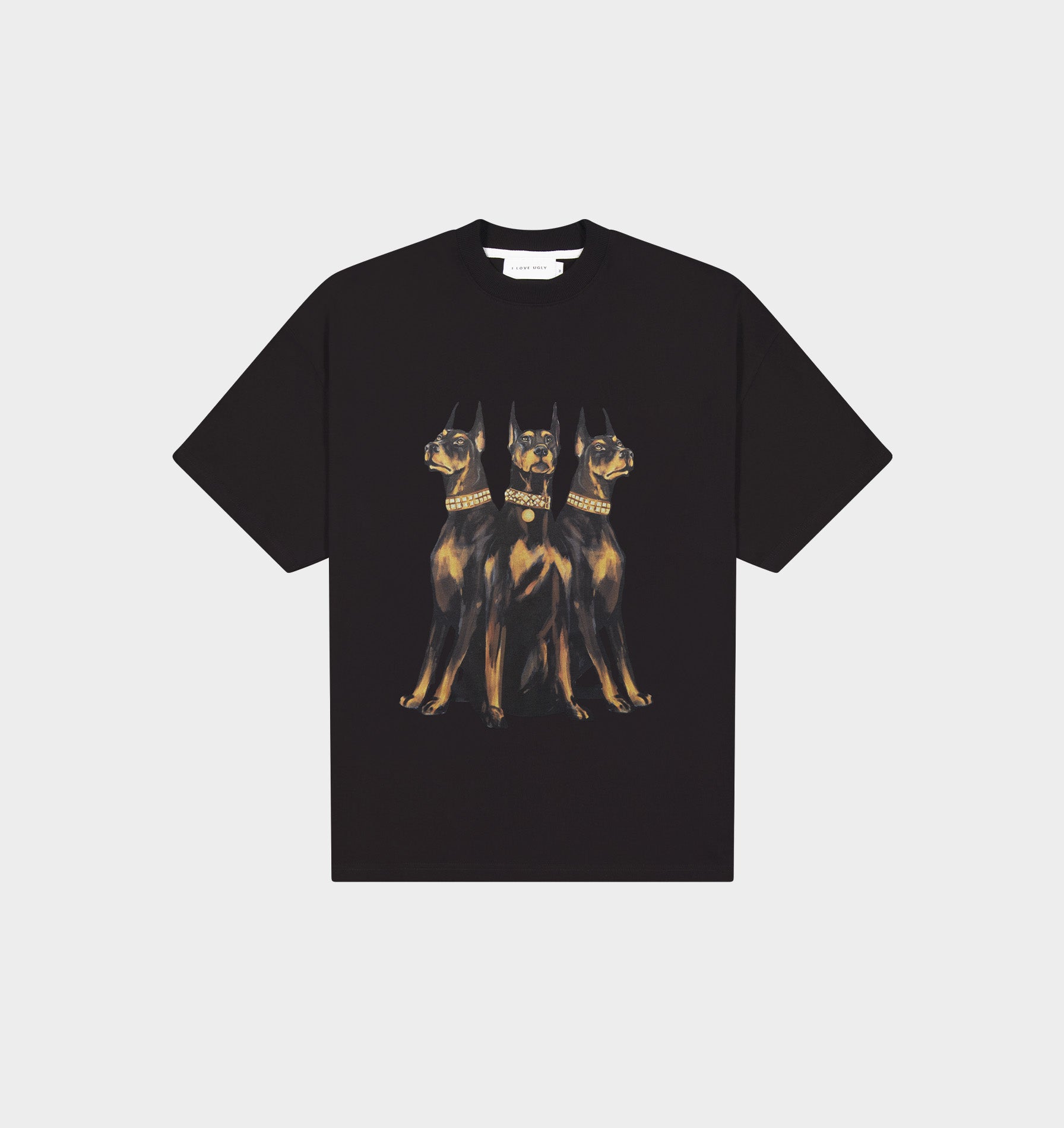 Doberman Box Tee - Vintage Black