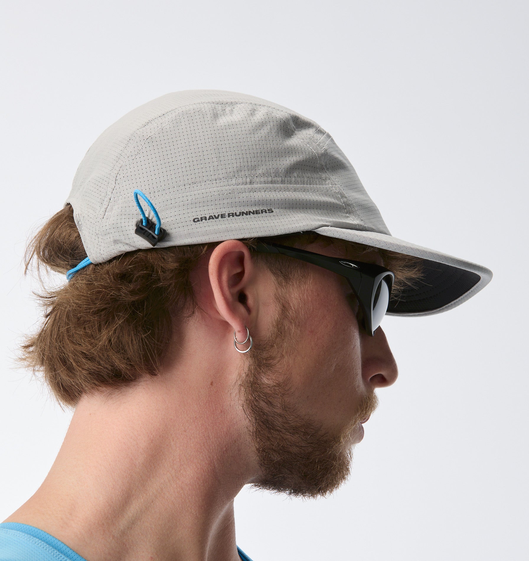 GR X ILU Active 5 Panel Cap - Light Grey