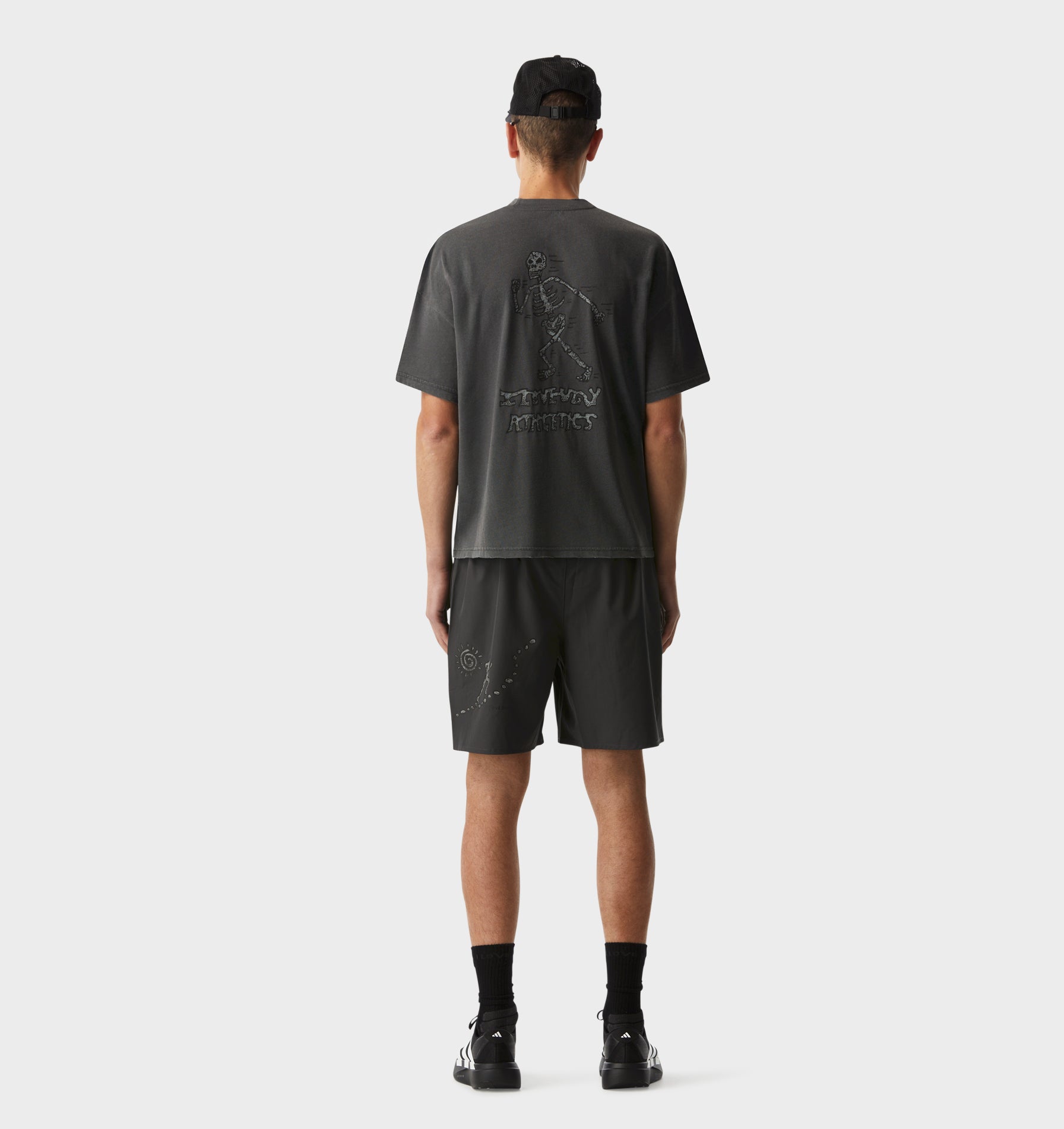Rebelyuth Active Lewi Tee - Washed Black