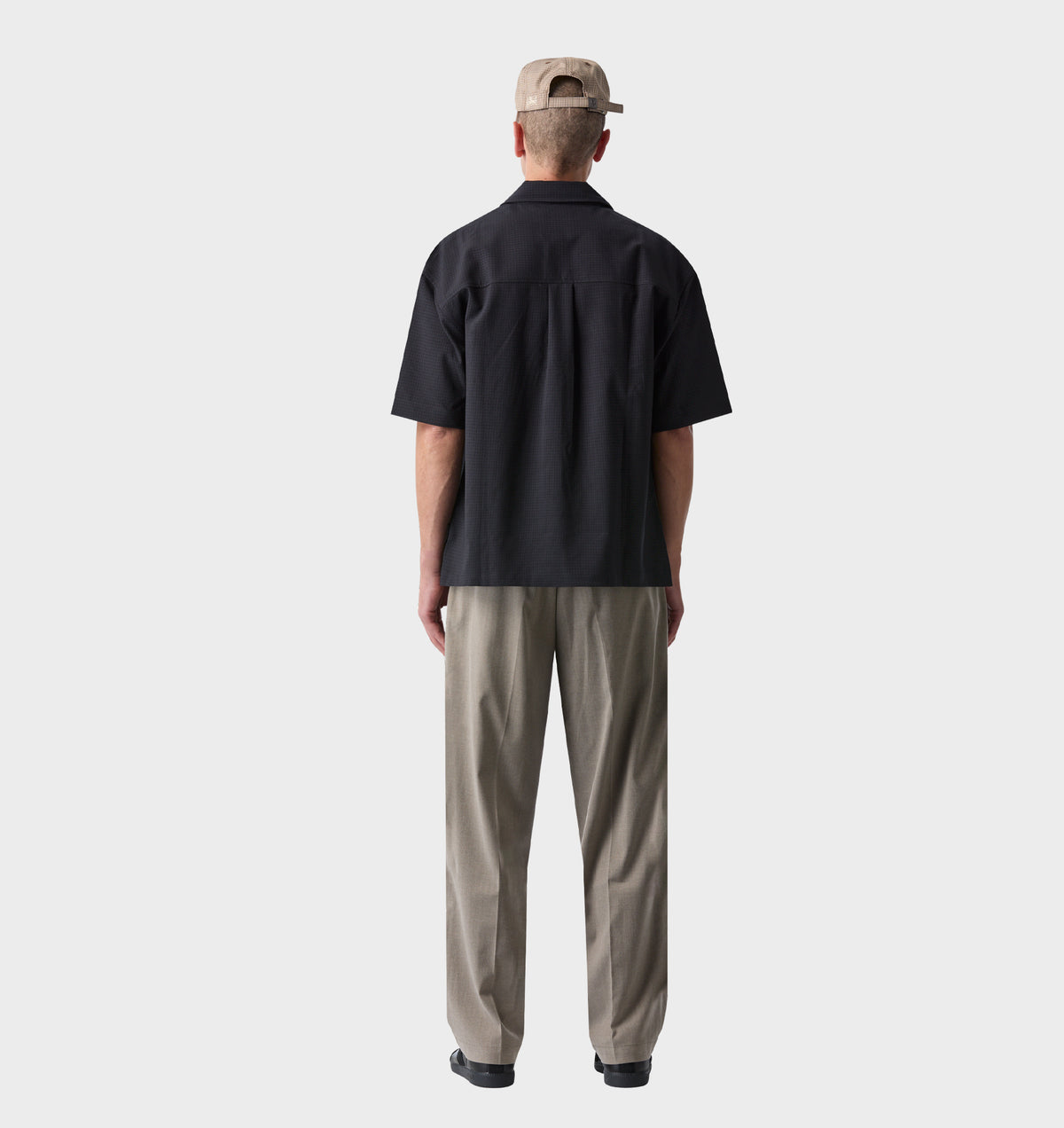 Dawson SS Shirt - Navy/Black Check