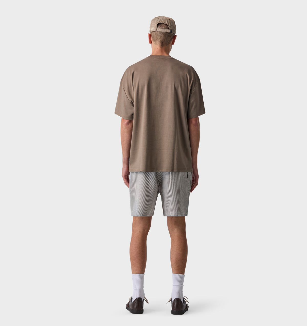Everyday Short - White/Black Stripe