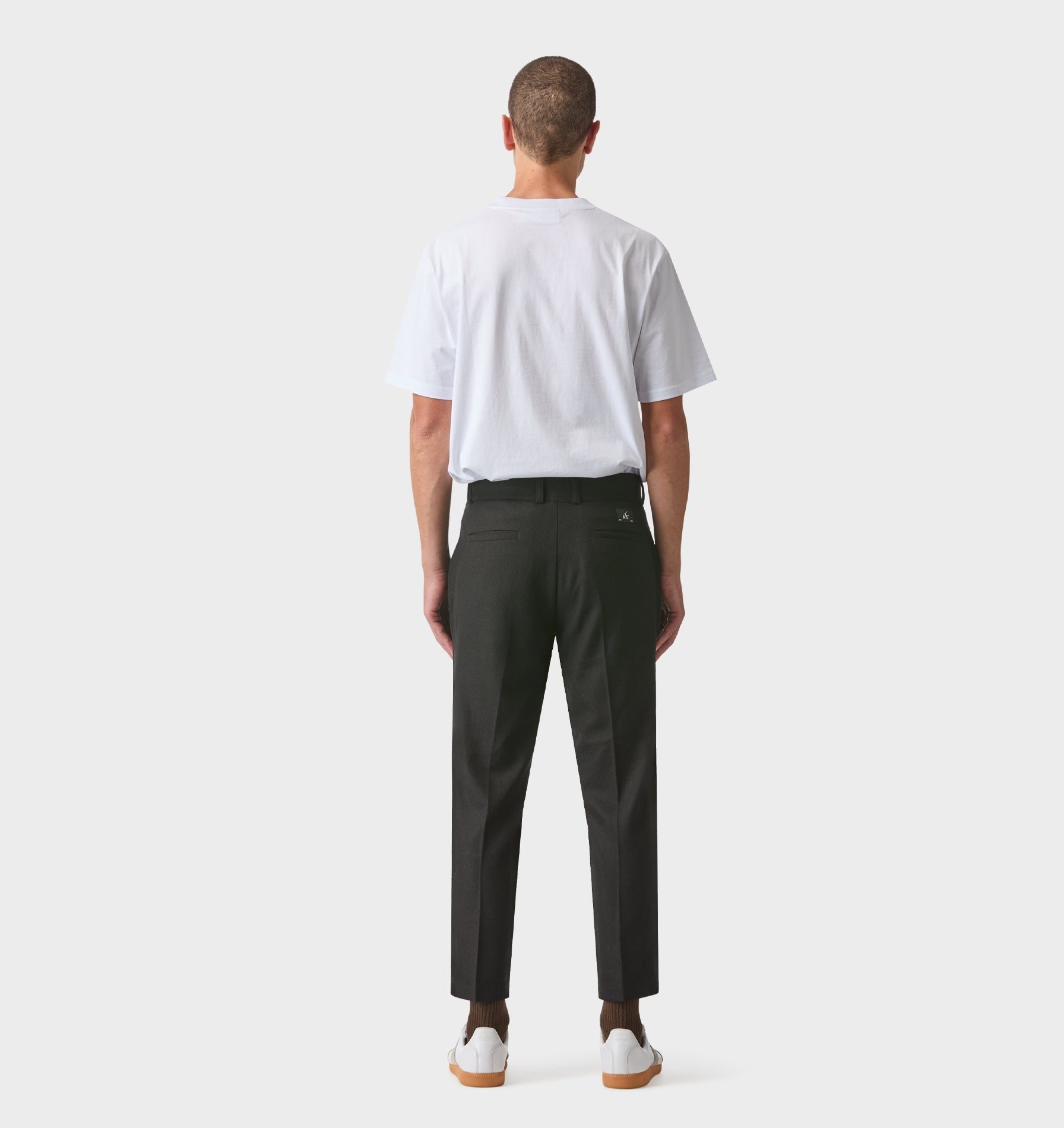 Slim Kobe Pant - Regular - Black Wool