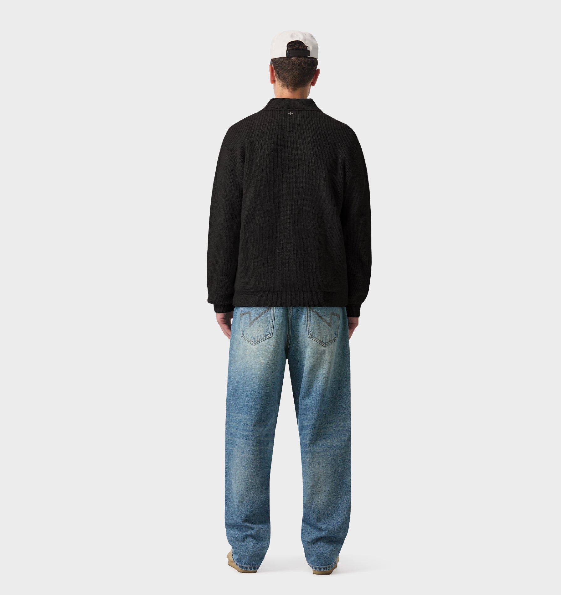 Knit Aldern Pullover - Black