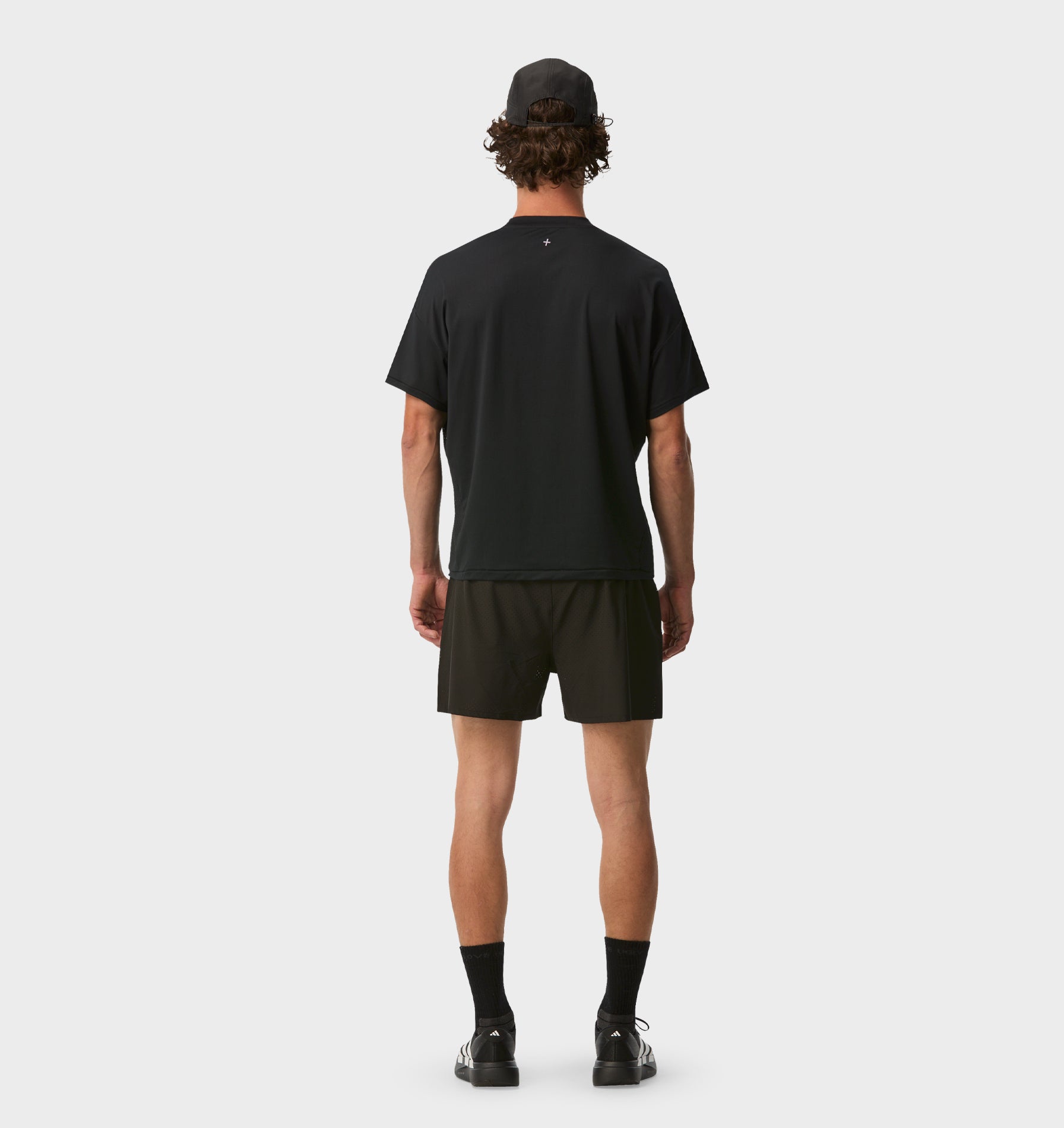 Liquified Active Crop Tee - Black