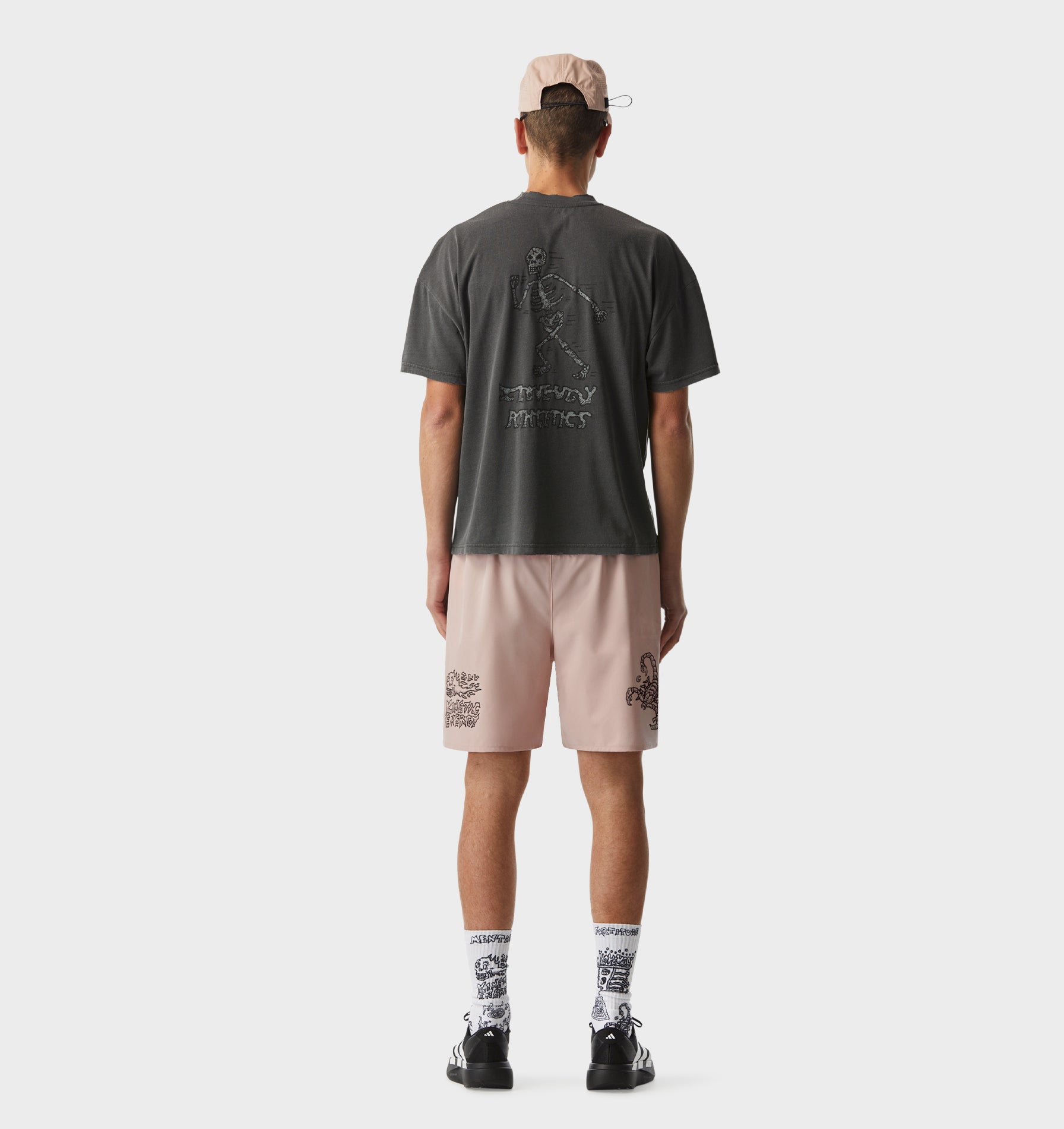 RebelYuth X ILU Active 7 inch Short - Dusky Pink