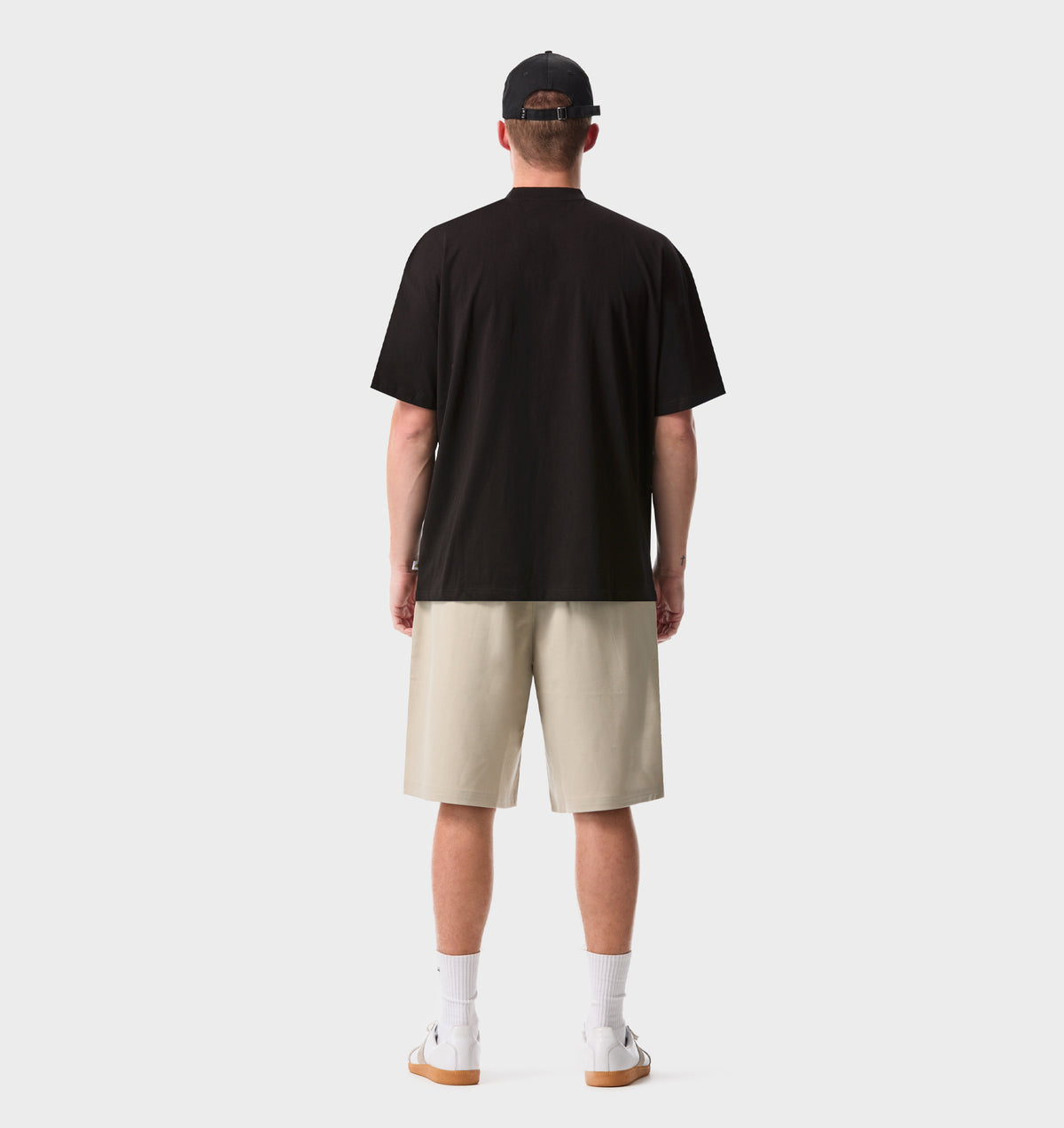 Basquiat Scribble Alby Pleat Short - Stone