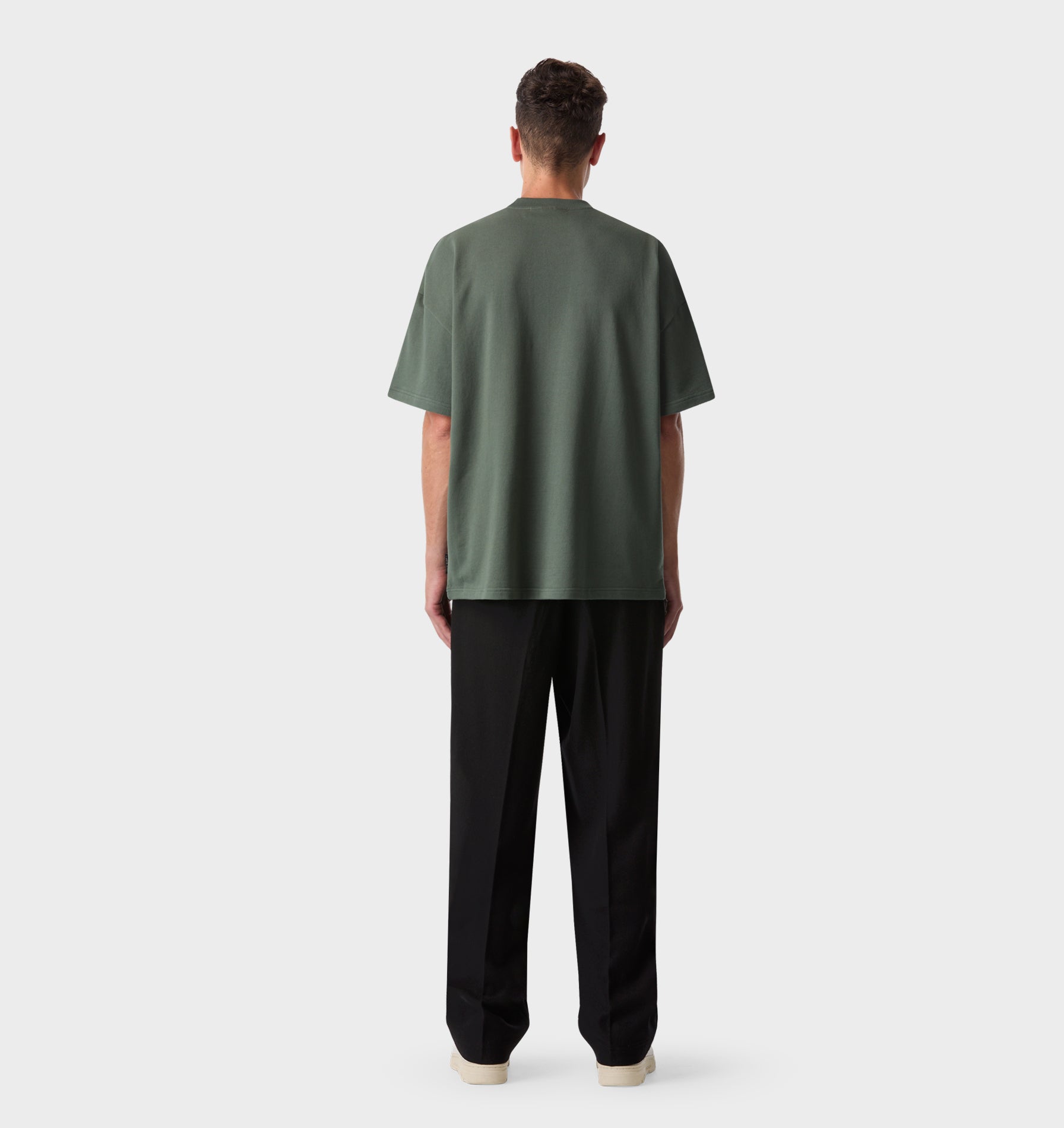 Heavy Box Tee 2.0 - Smokey Green
