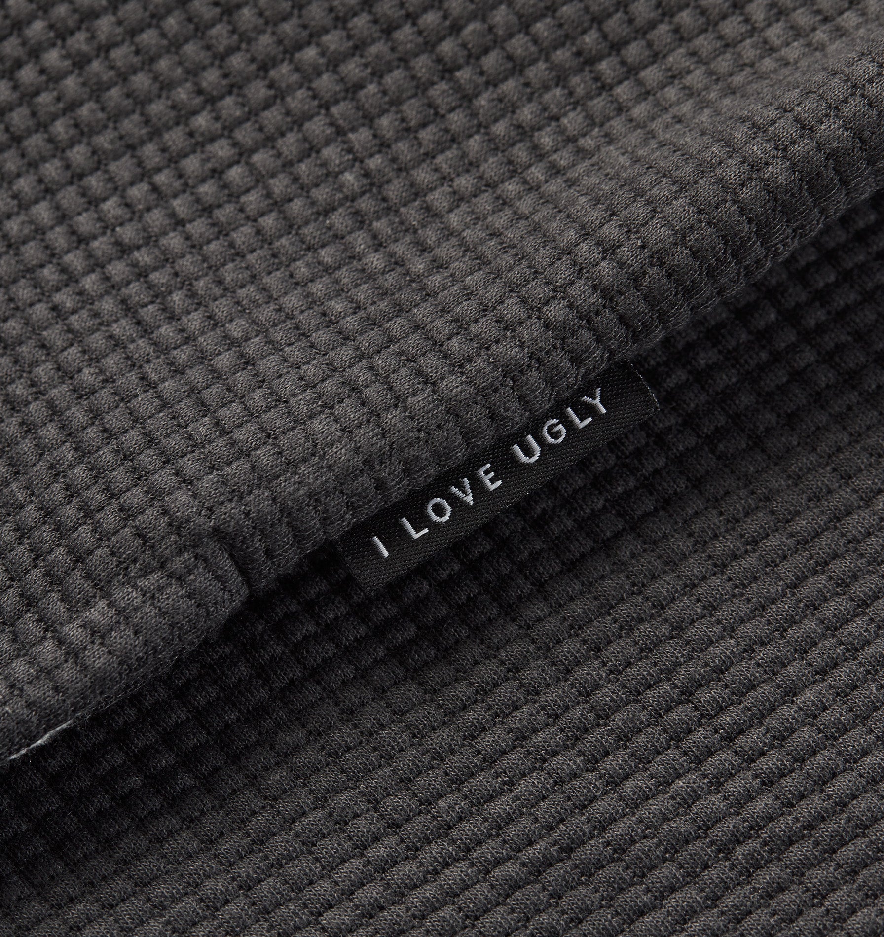 Textured Heavy Box Tee - Charcoal