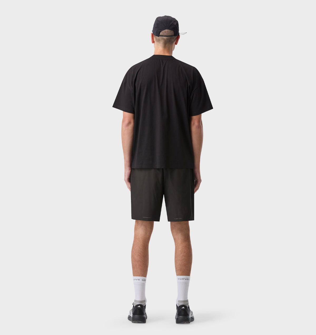Demon Active Crop Tee - Black