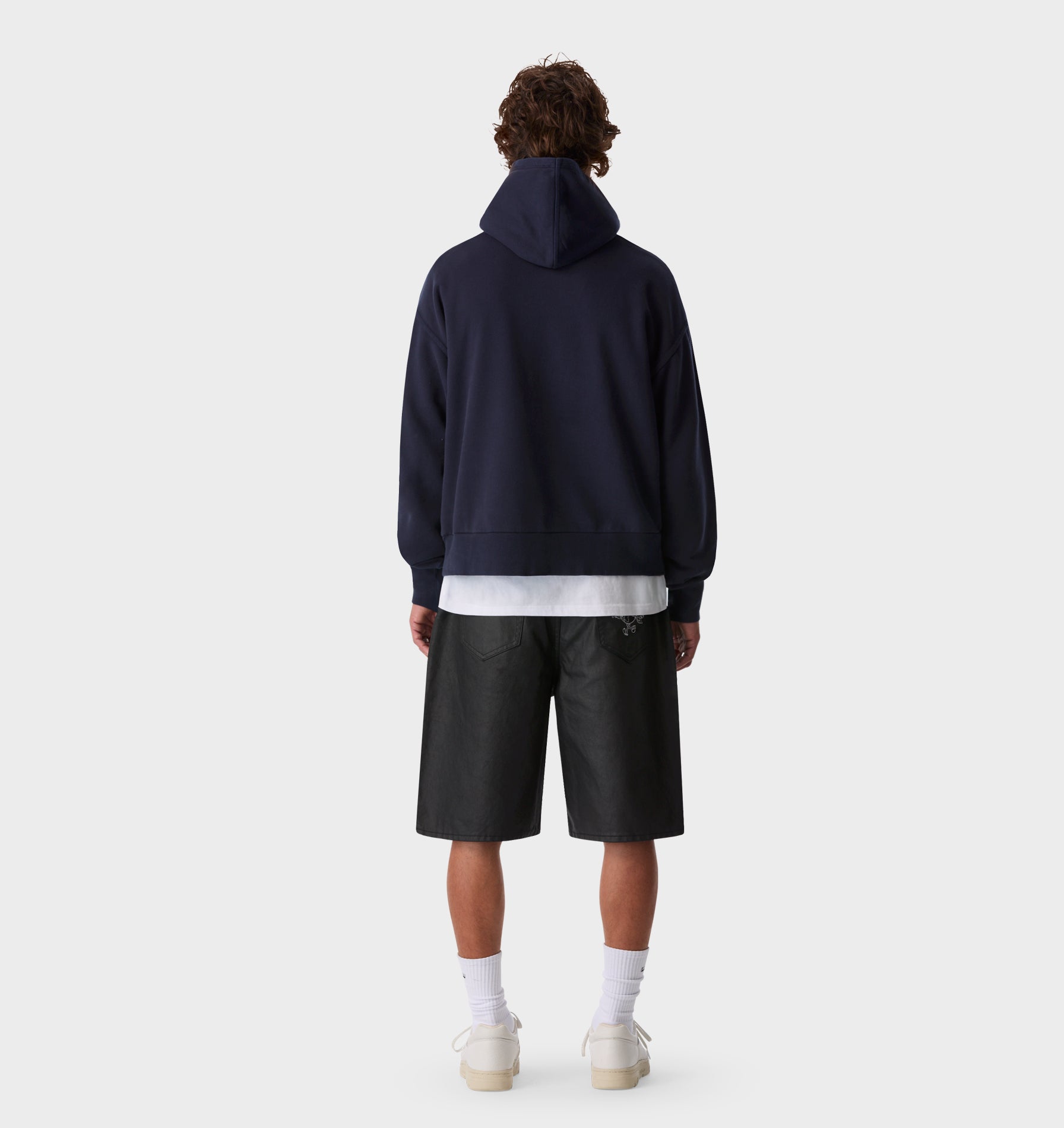 Wyatt Denim Short - Coated Black