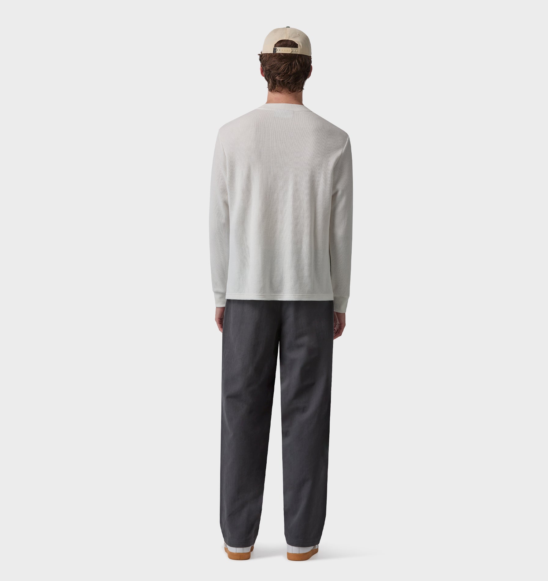Twin Pleat Pant - Charcoal