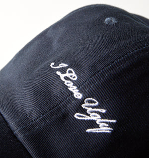 ILU Script Logo Cap - Dark Navy