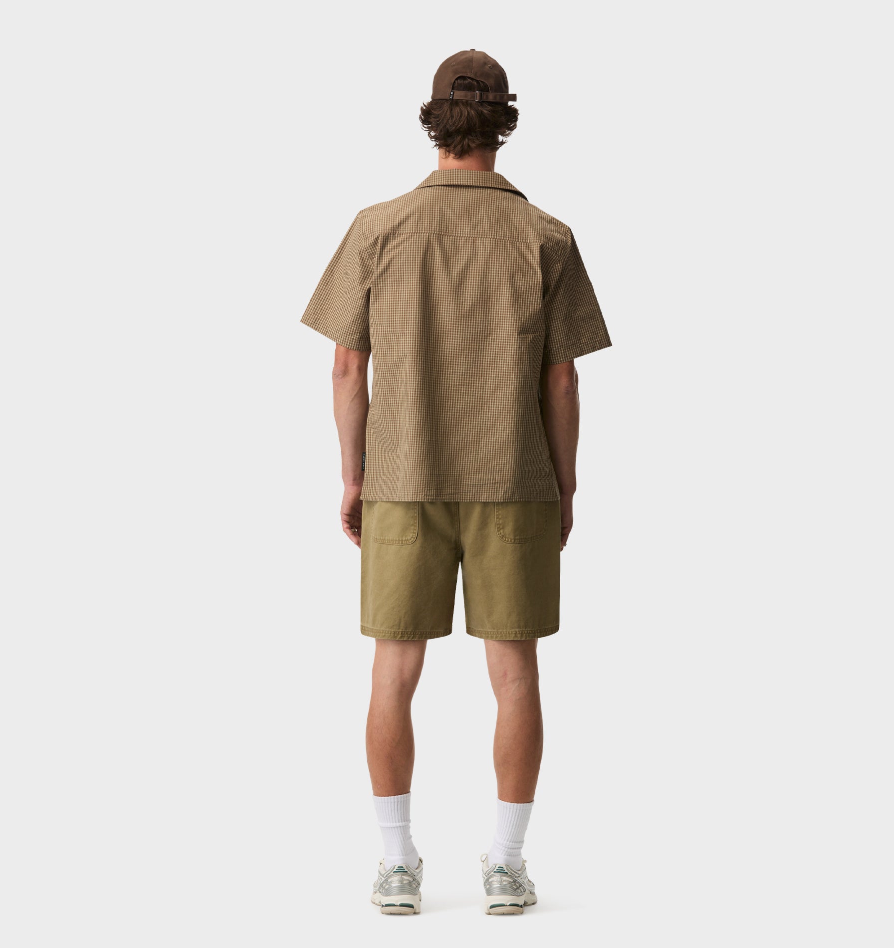 Michael Pleat Short - Khaki