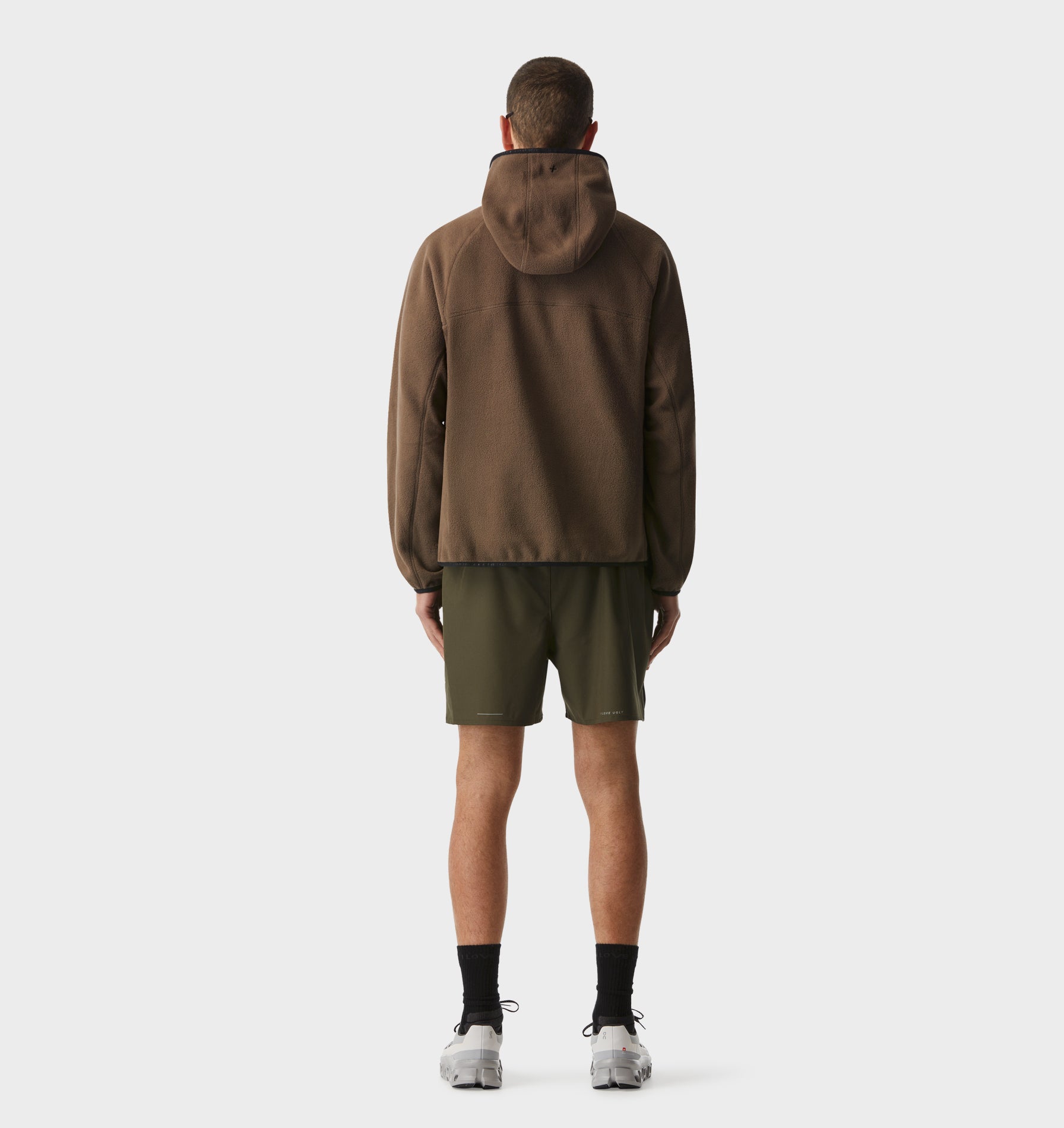 Active Hooded Fleece - Nutmeg