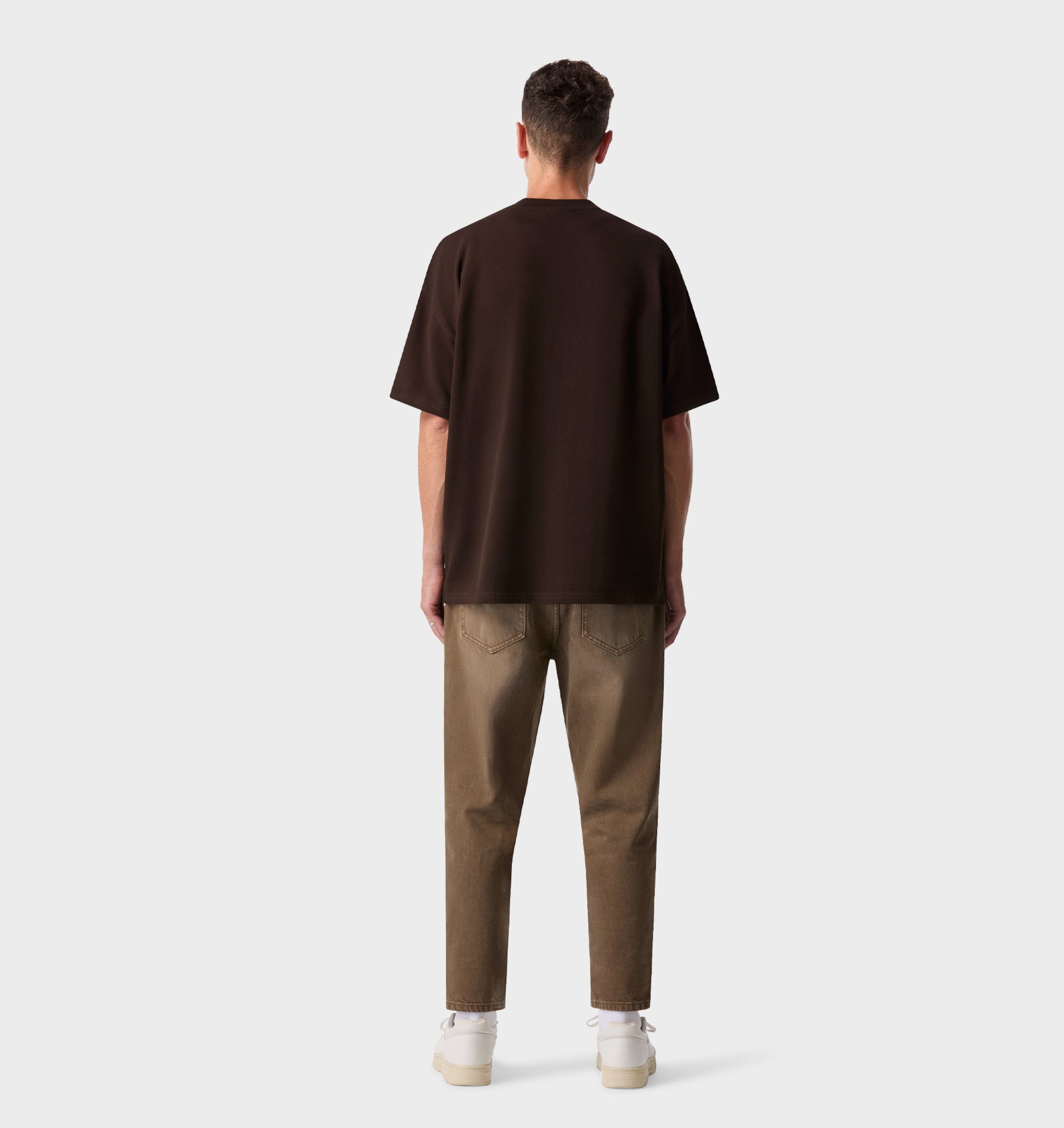 Heavy Box Tee 2.0 - Coffee Bean