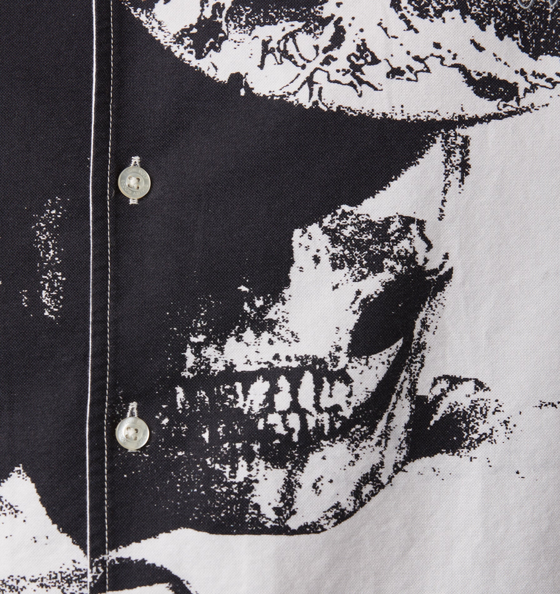 Identity Crisis Cuban Collar SS Shirt - White