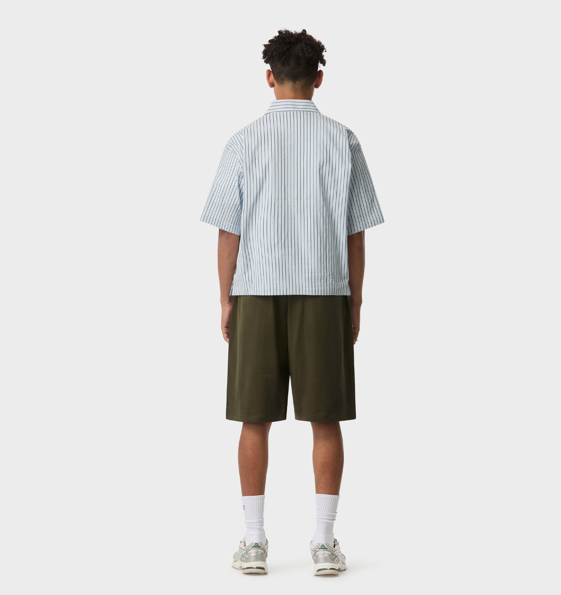 Kai SS Shirt - Blue/Navy Stripe