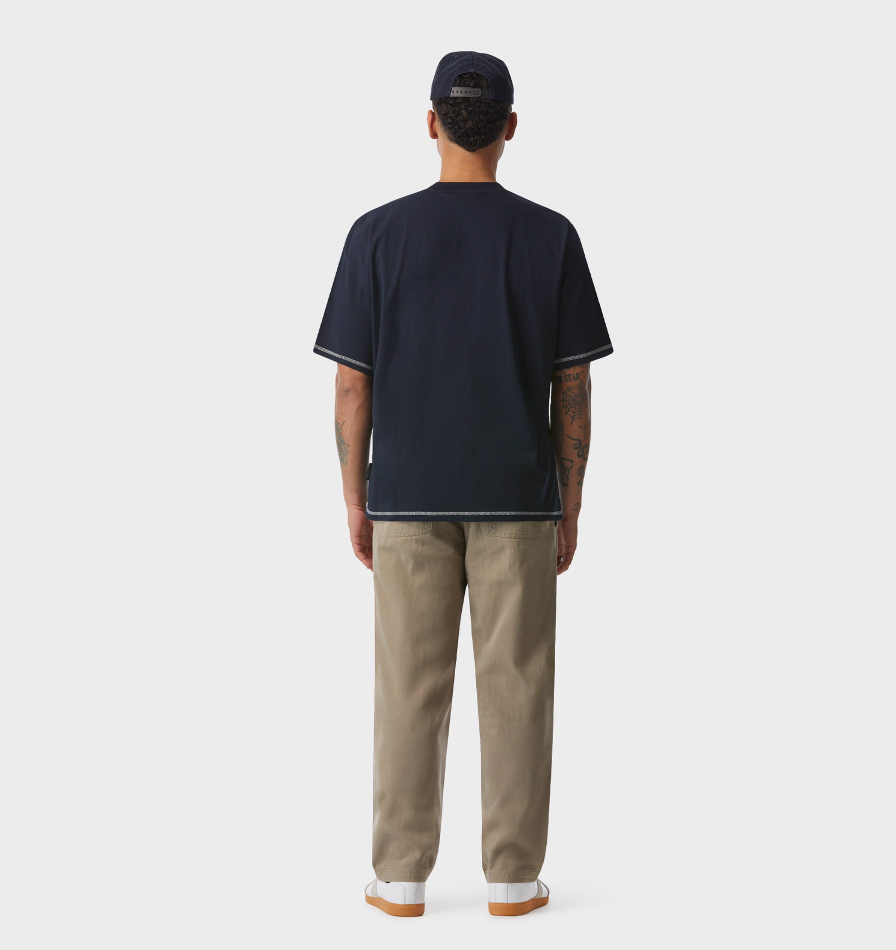 Quality Goods Box Tee 2.0 - Midnight Navy