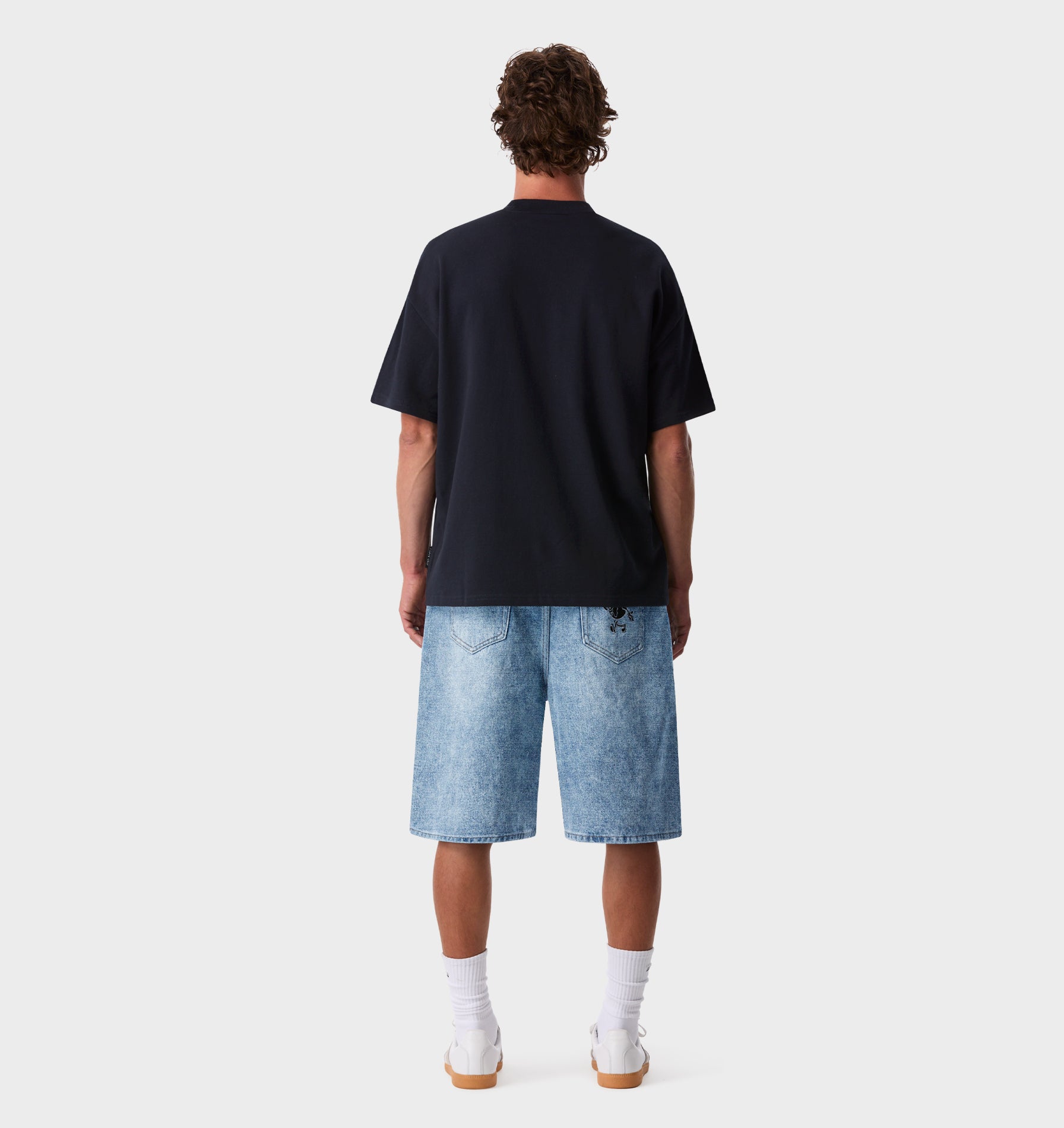 Wyatt Denim Short - Washed Vintage Blue